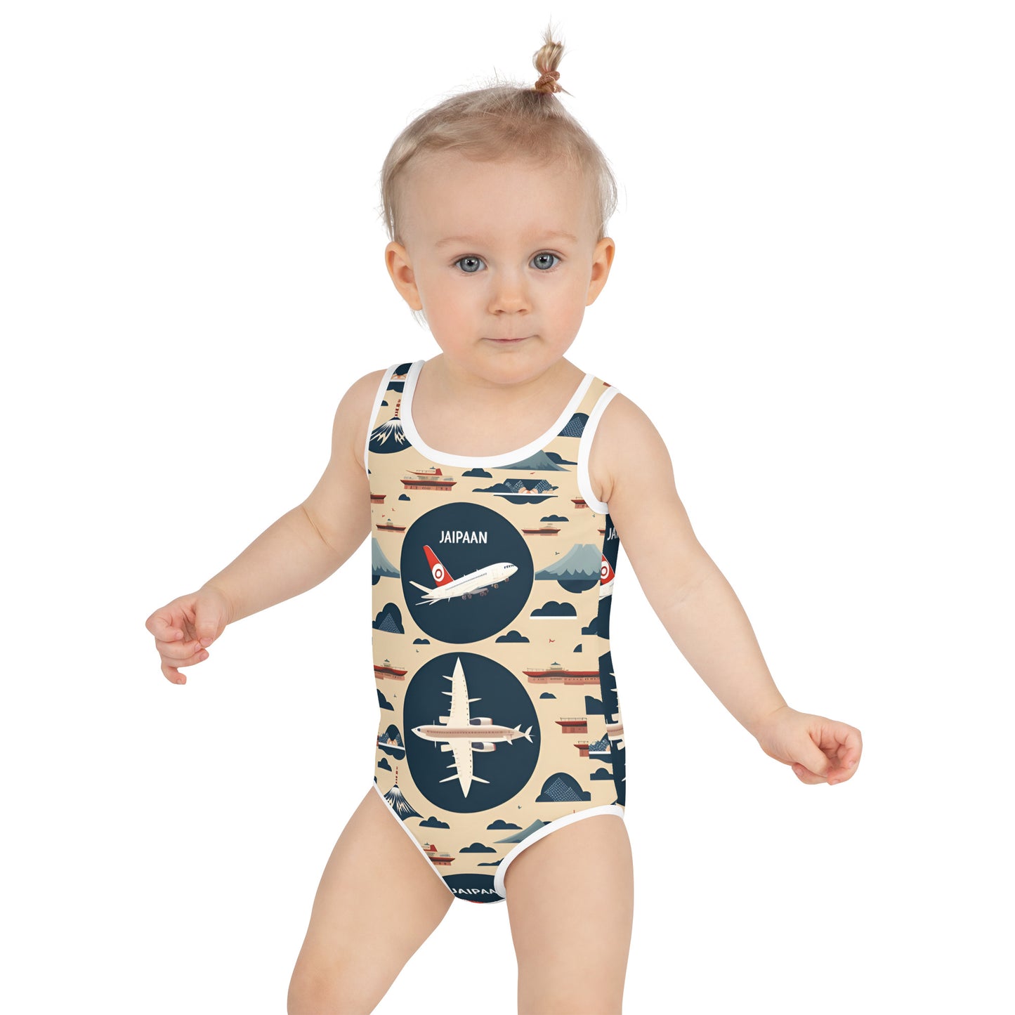 All-Over Print Kids Swimsuit