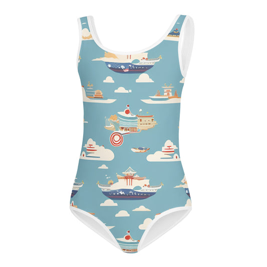 All-Over Print Kids Swimsuit