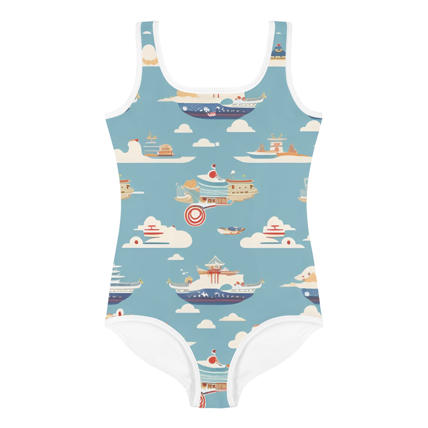 All-Over Print Kids Swimsuit