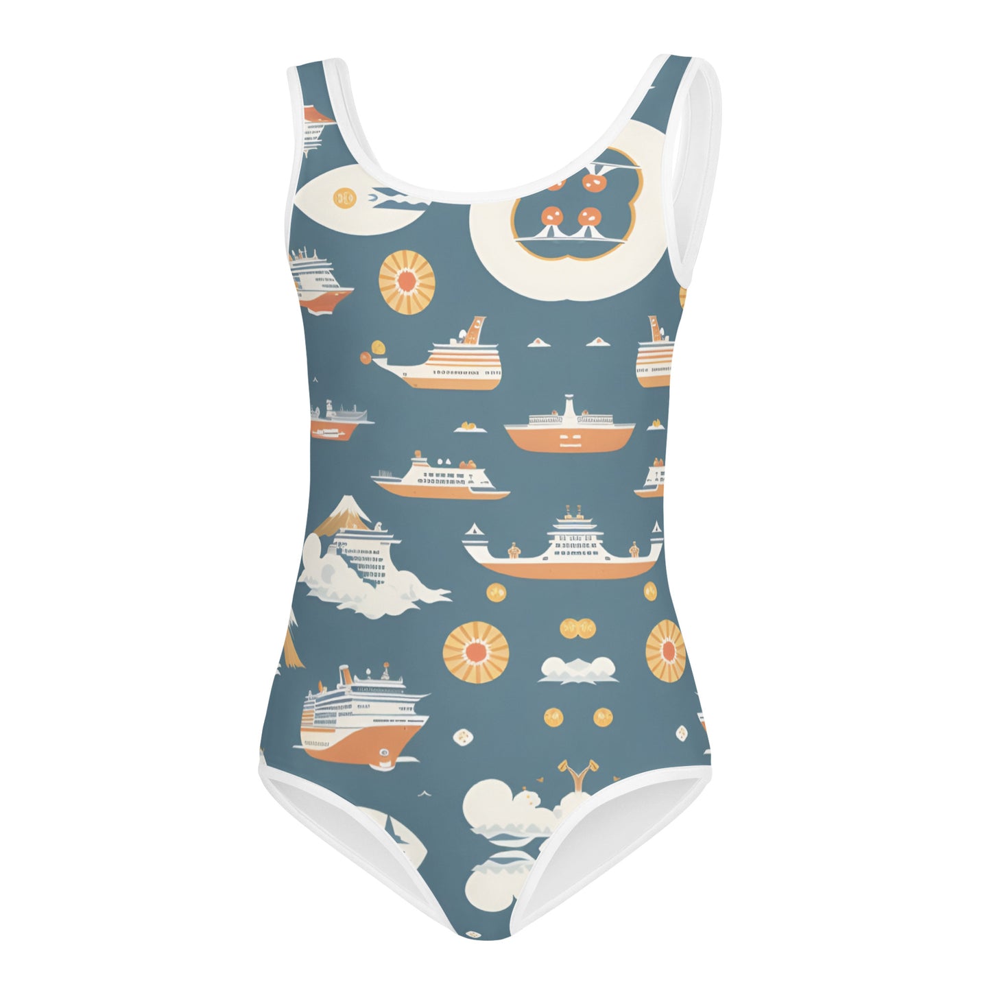 All-Over Print Kids Swimsuit