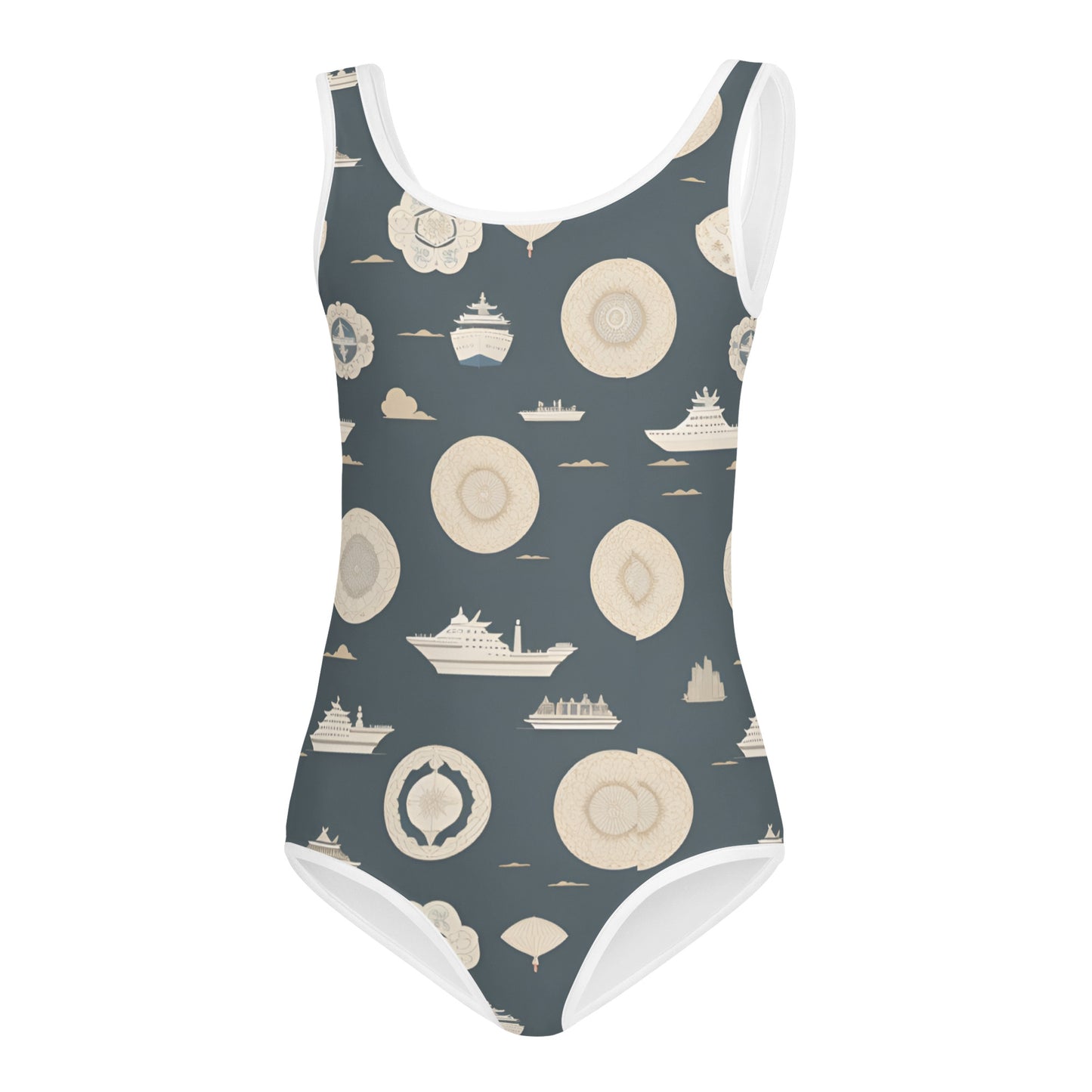 All-Over Print Kids Swimsuit