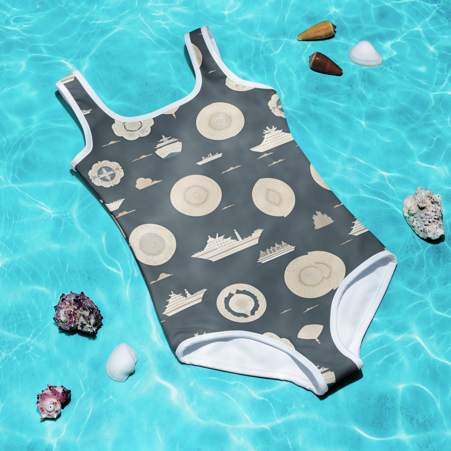 All-Over Print Kids Swimsuit