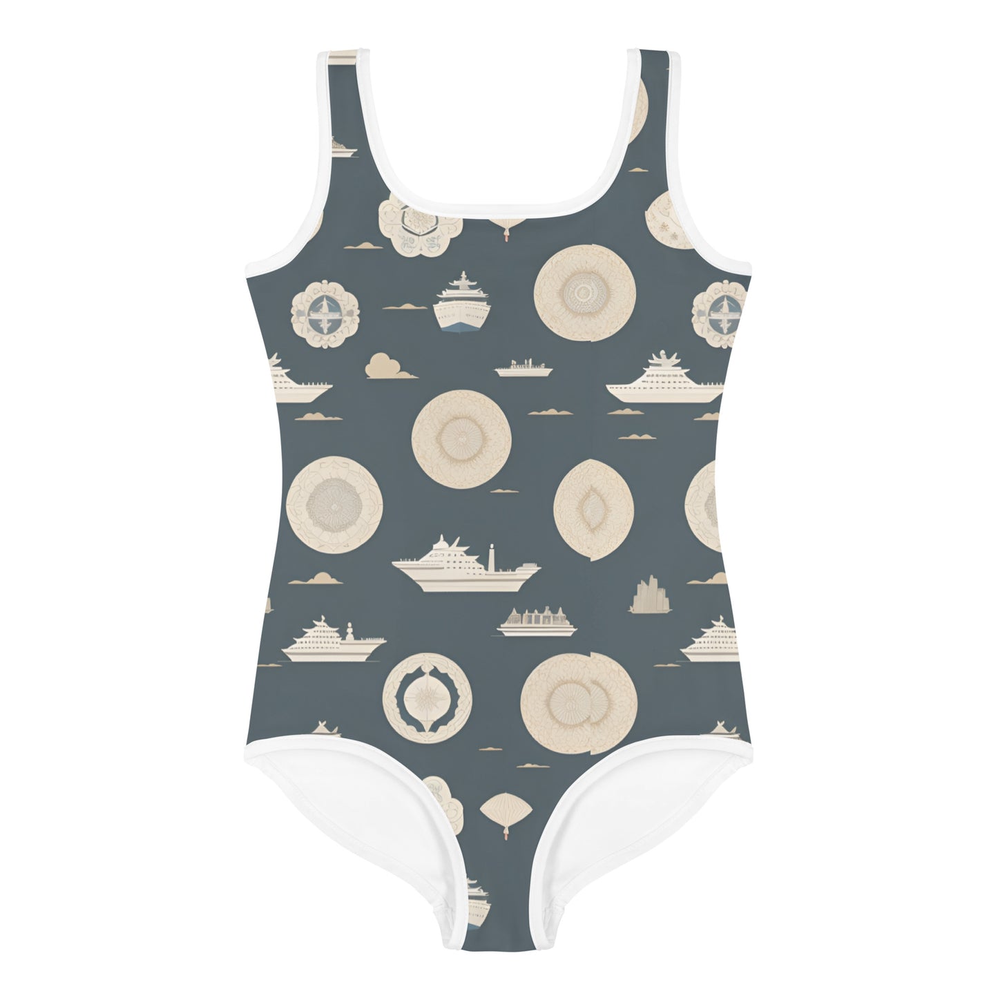 All-Over Print Kids Swimsuit