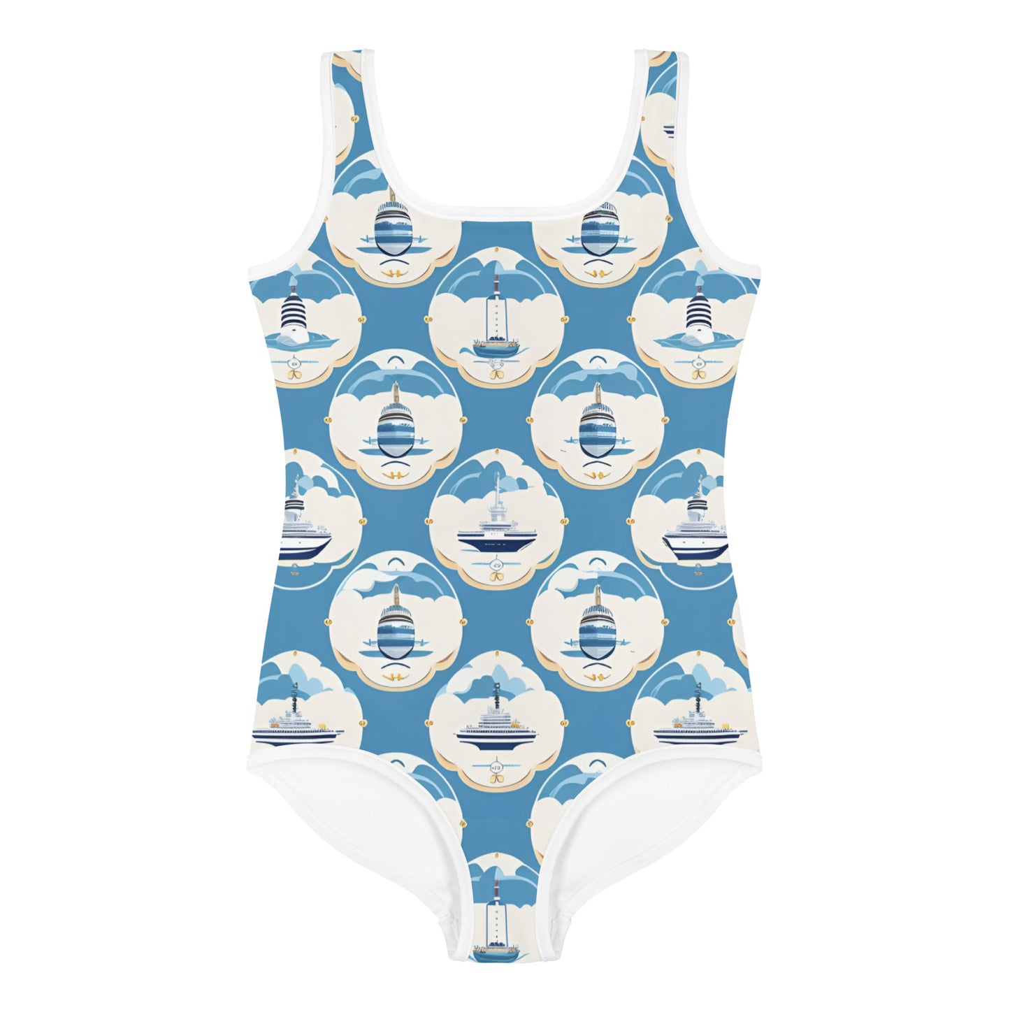 All-Over Print Kids Swimsuit