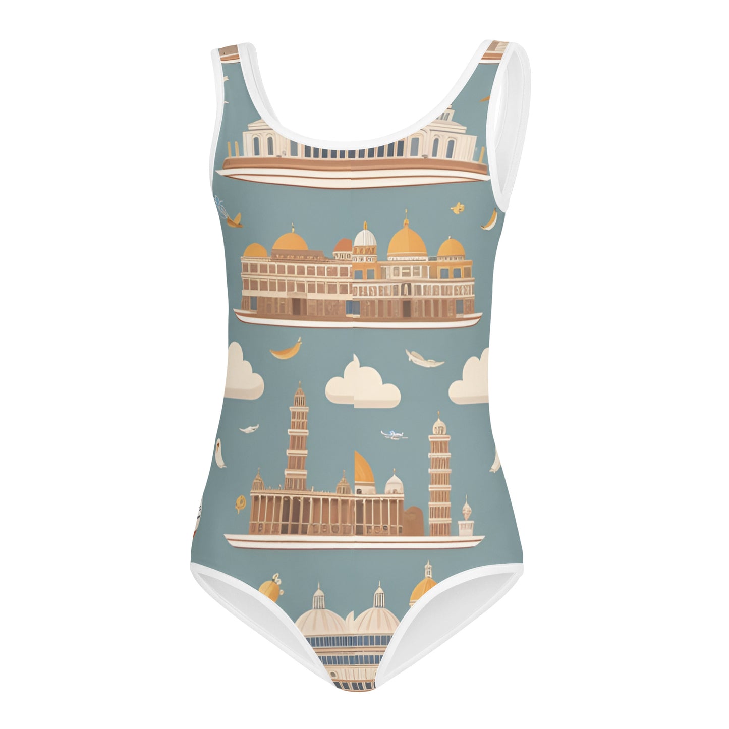 All-Over Print Kids Swimsuit