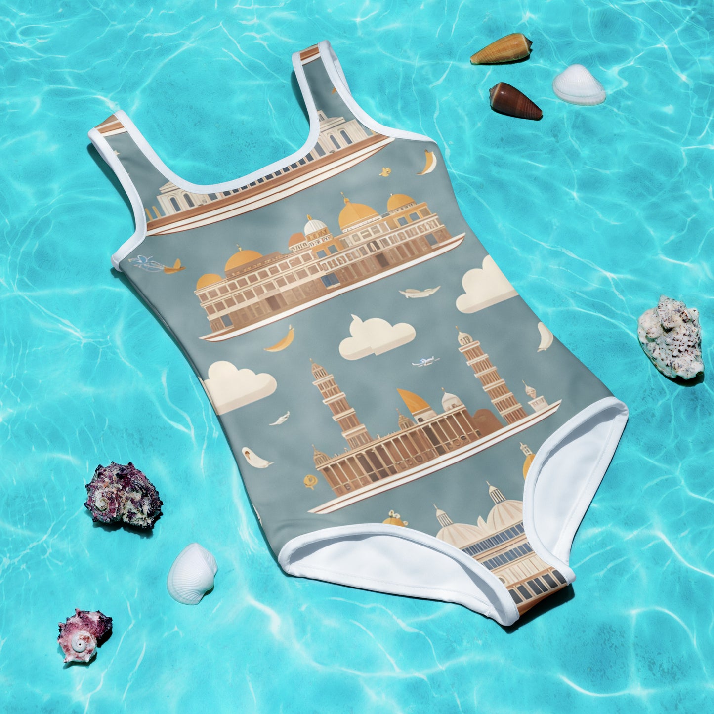 All-Over Print Kids Swimsuit