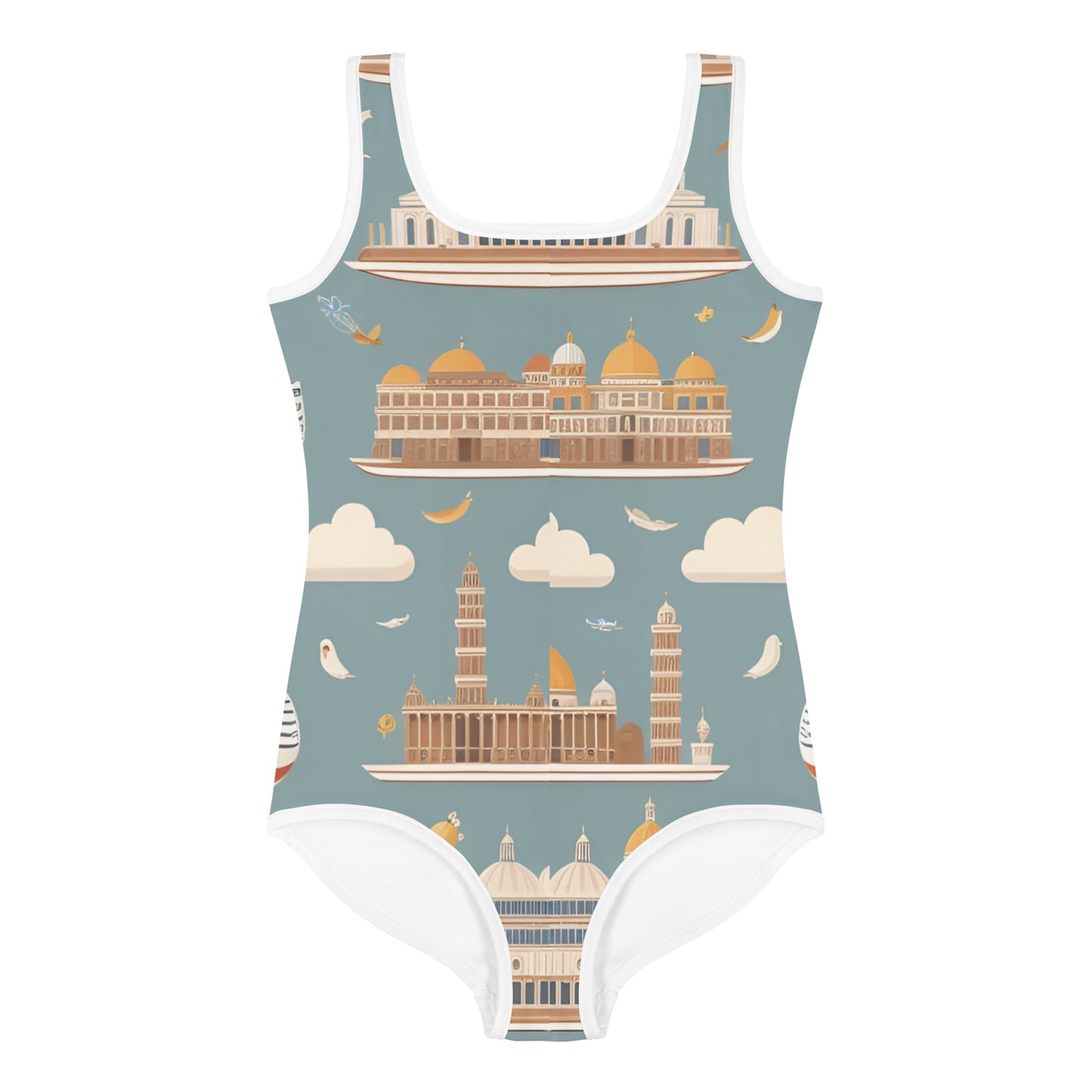 All-Over Print Kids Swimsuit