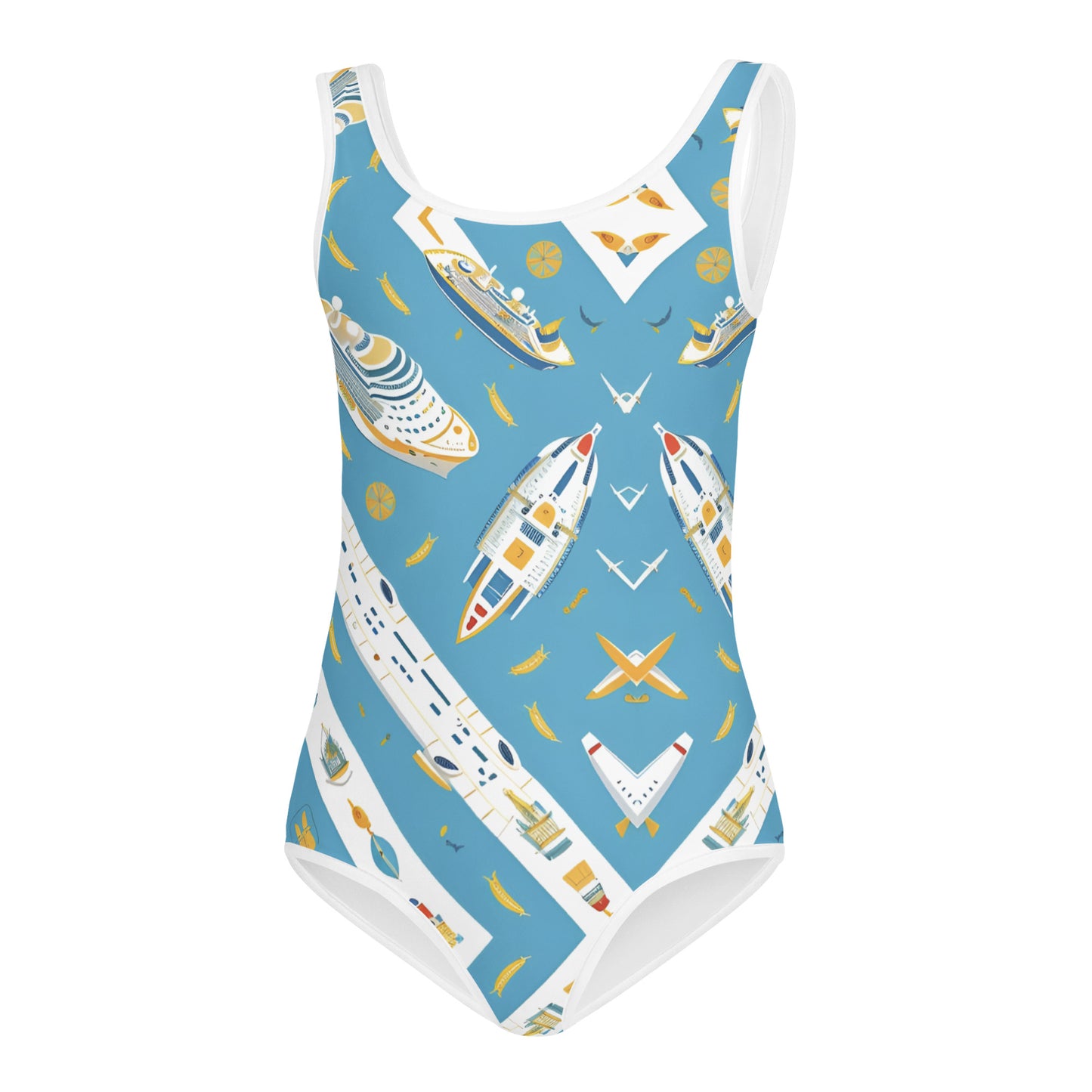 All-Over Print Kids Swimsuit