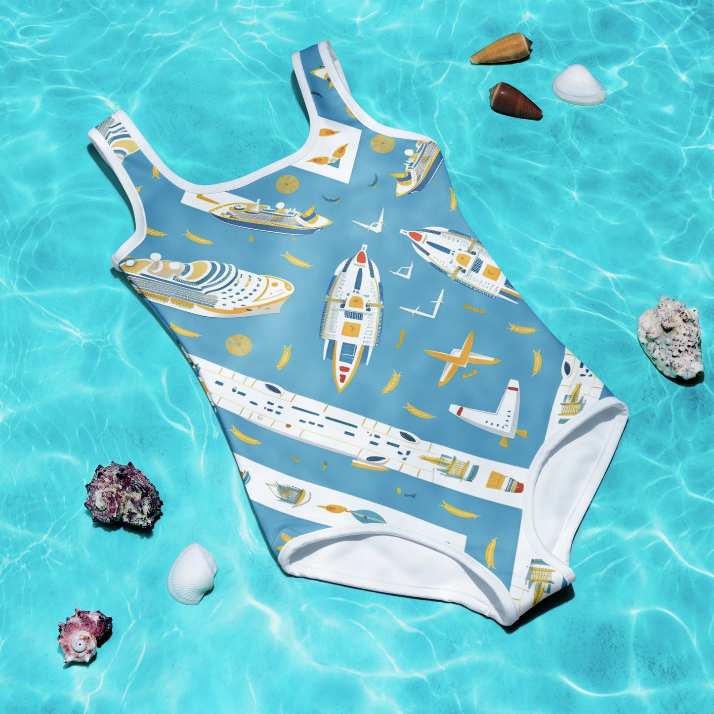 All-Over Print Kids Swimsuit