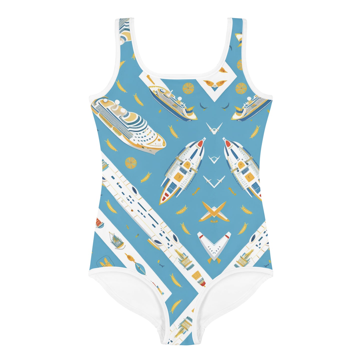 All-Over Print Kids Swimsuit