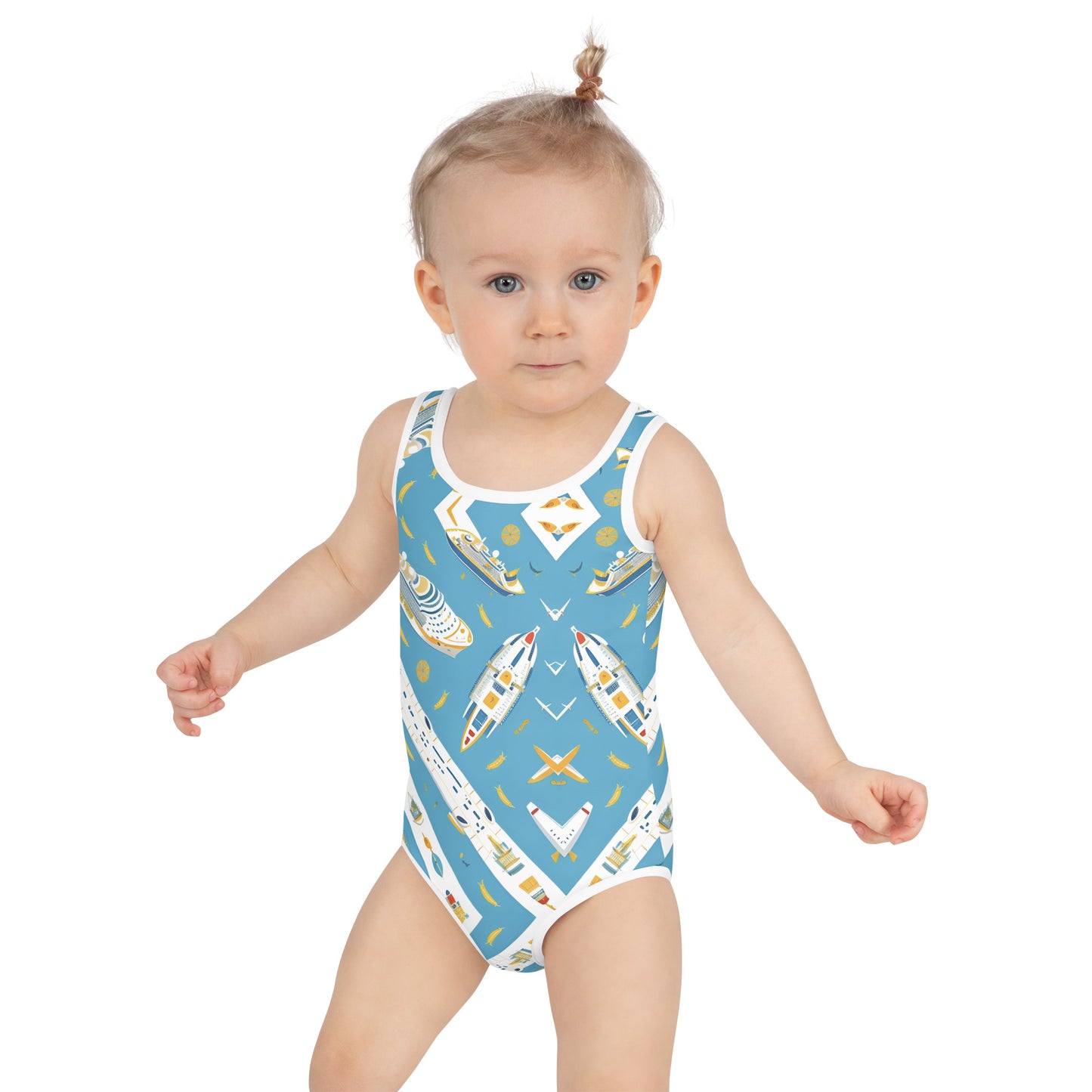 All-Over Print Kids Swimsuit