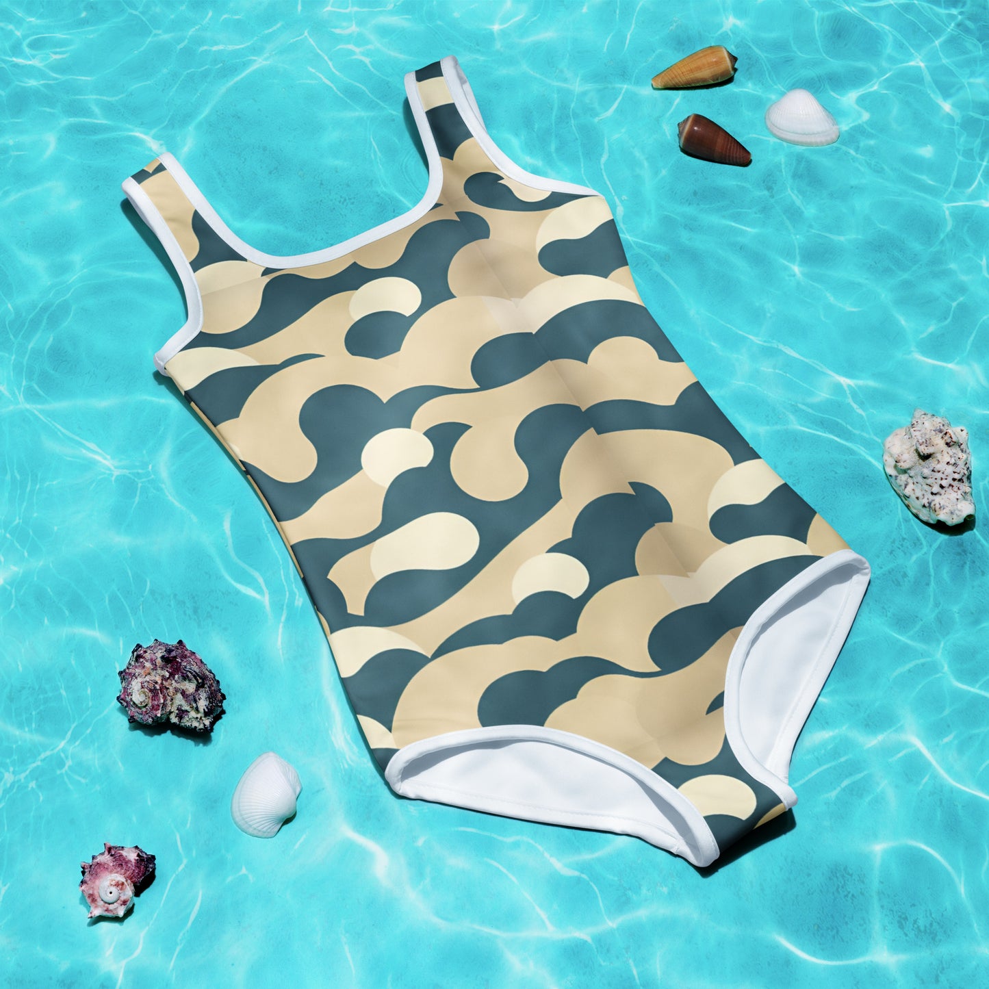 All-Over Print Kids Swimsuit