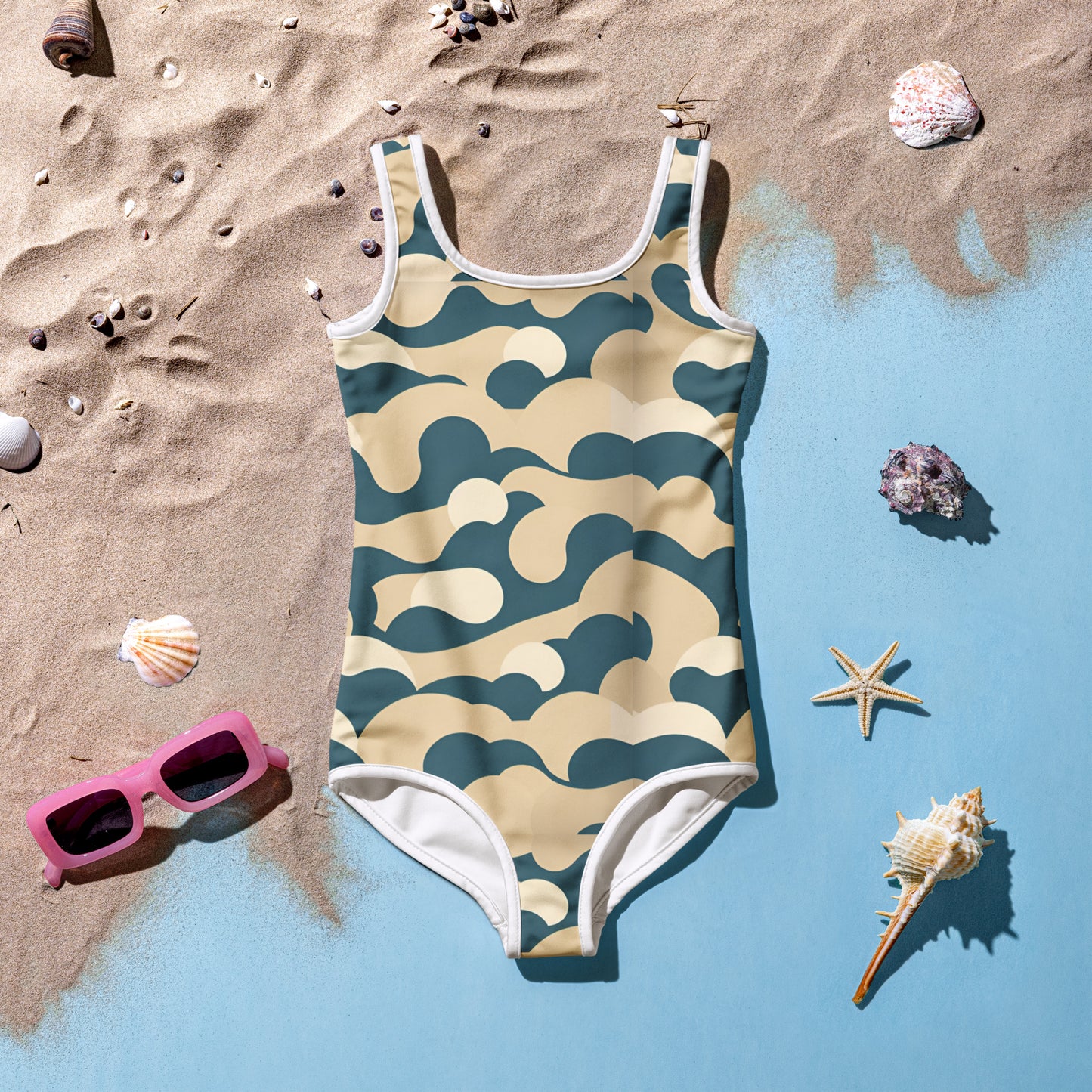 All-Over Print Kids Swimsuit