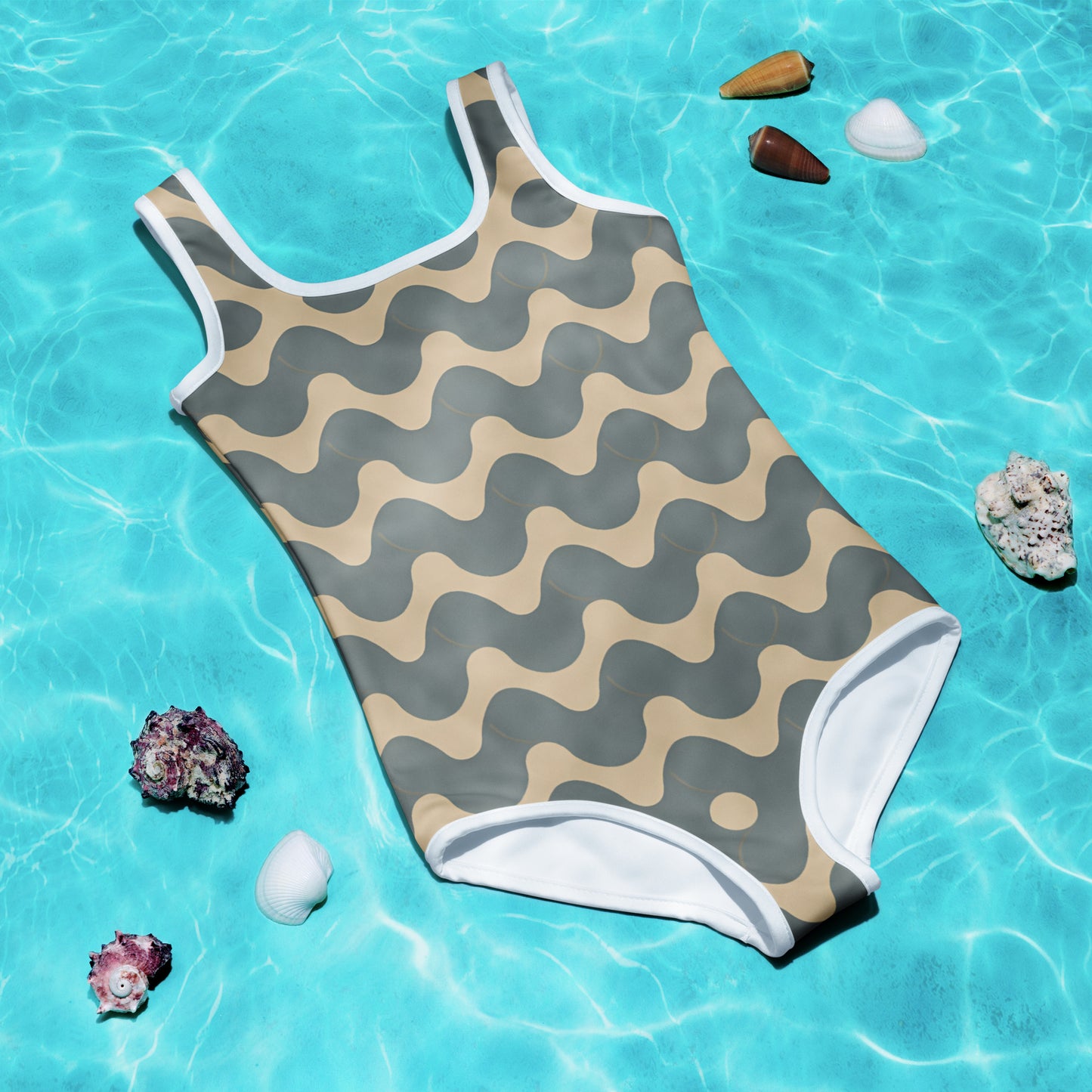 All-Over Print Kids Swimsuit