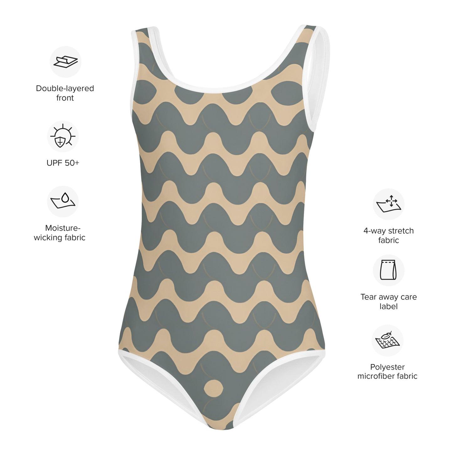 All-Over Print Kids Swimsuit