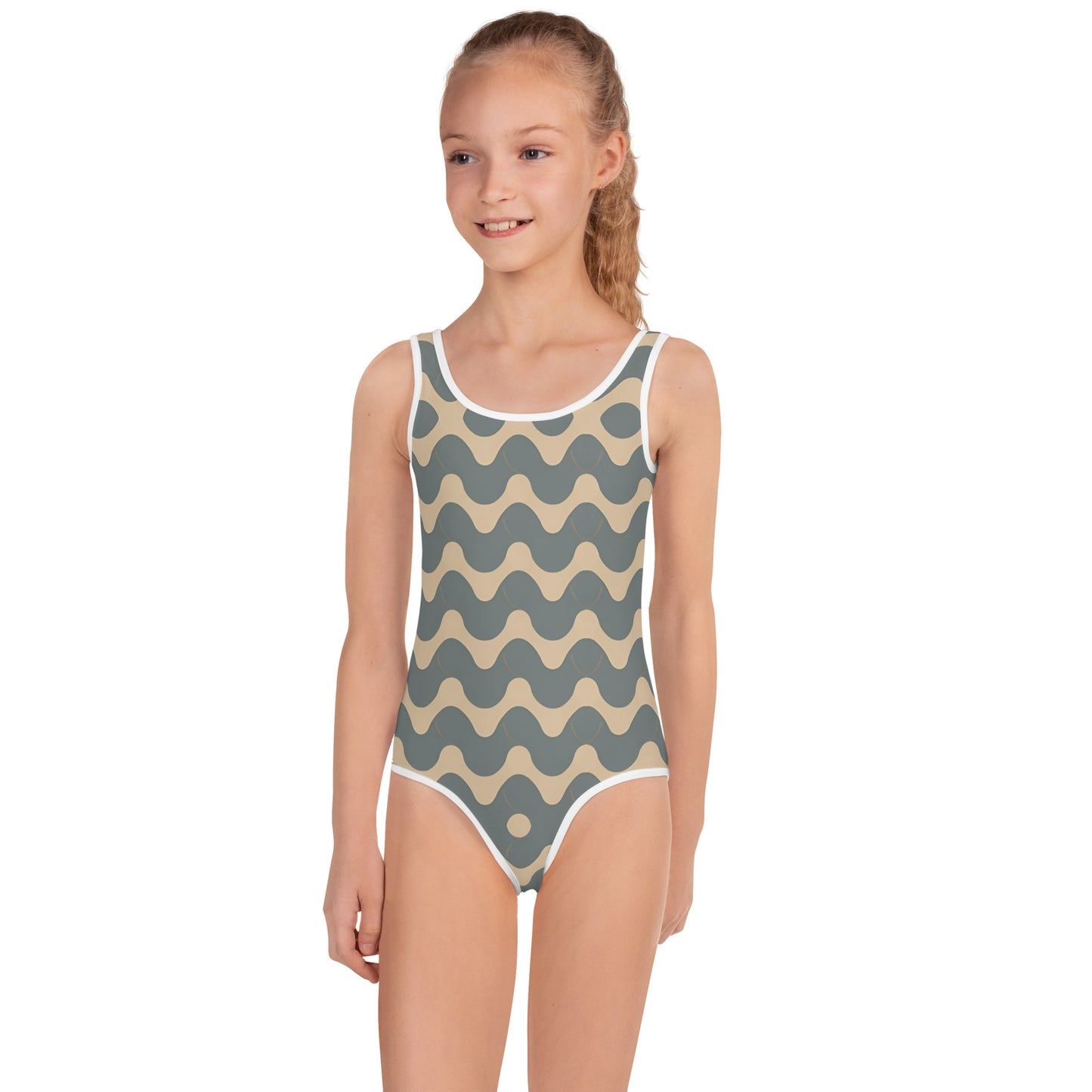 All-Over Print Kids Swimsuit