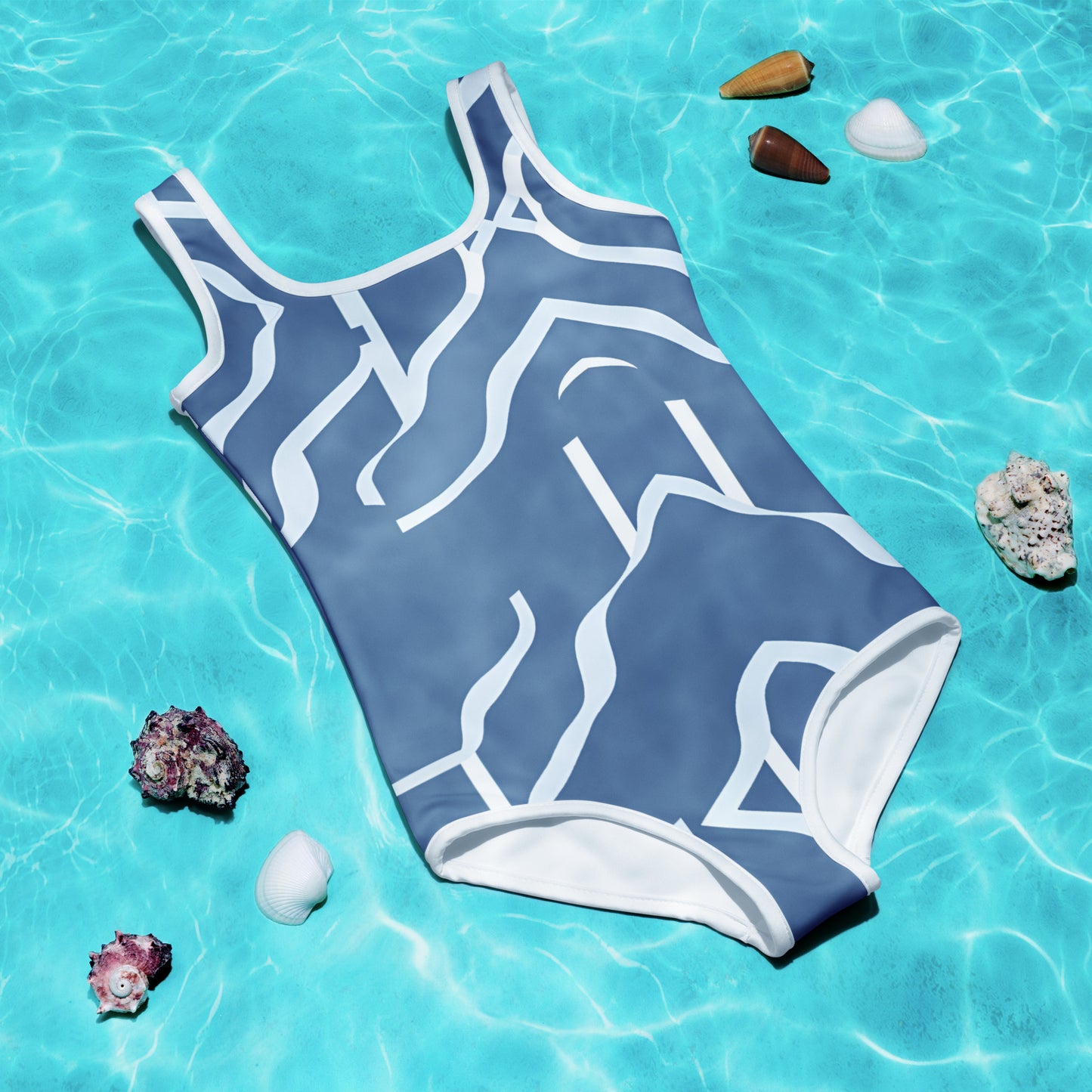 All-Over Print Kids Swimsuit