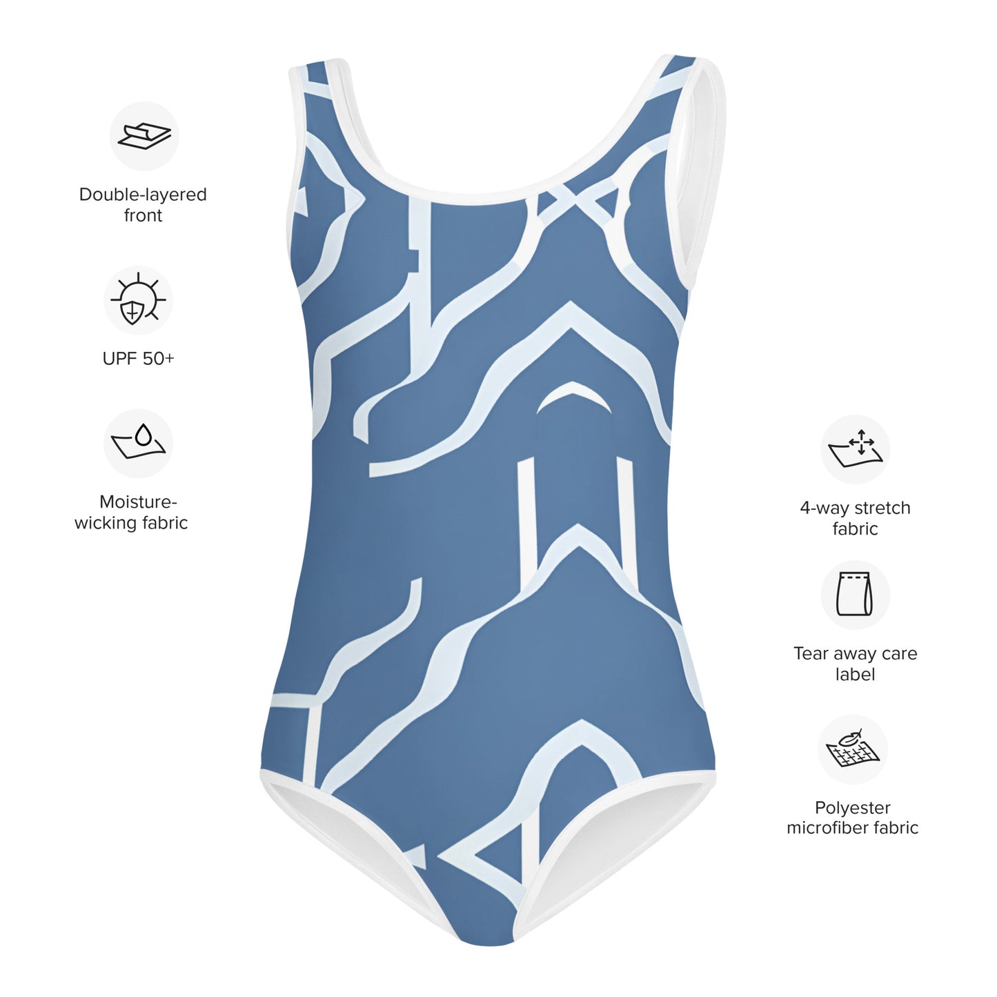 All-Over Print Kids Swimsuit