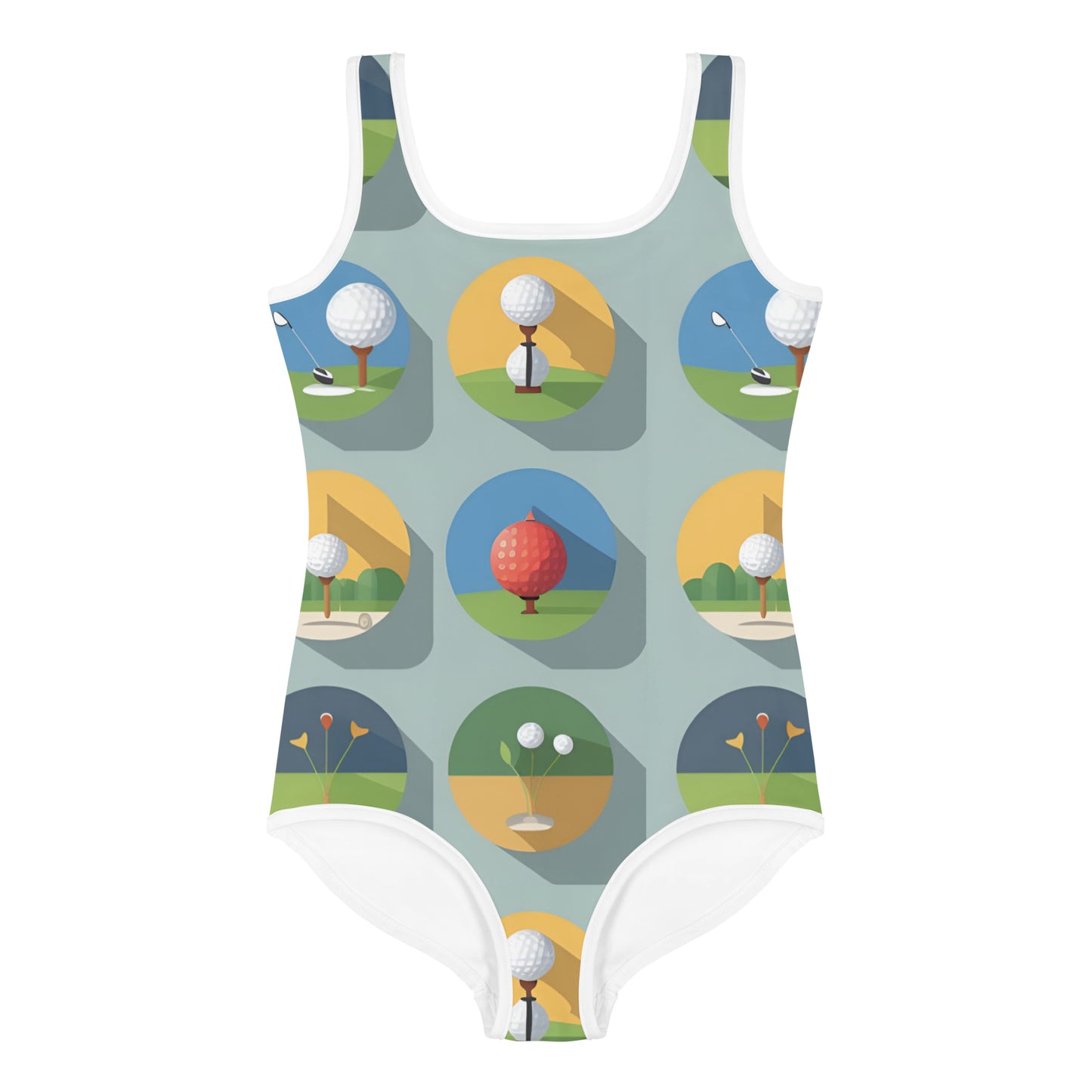 All-Over Print Kids Swimsuit