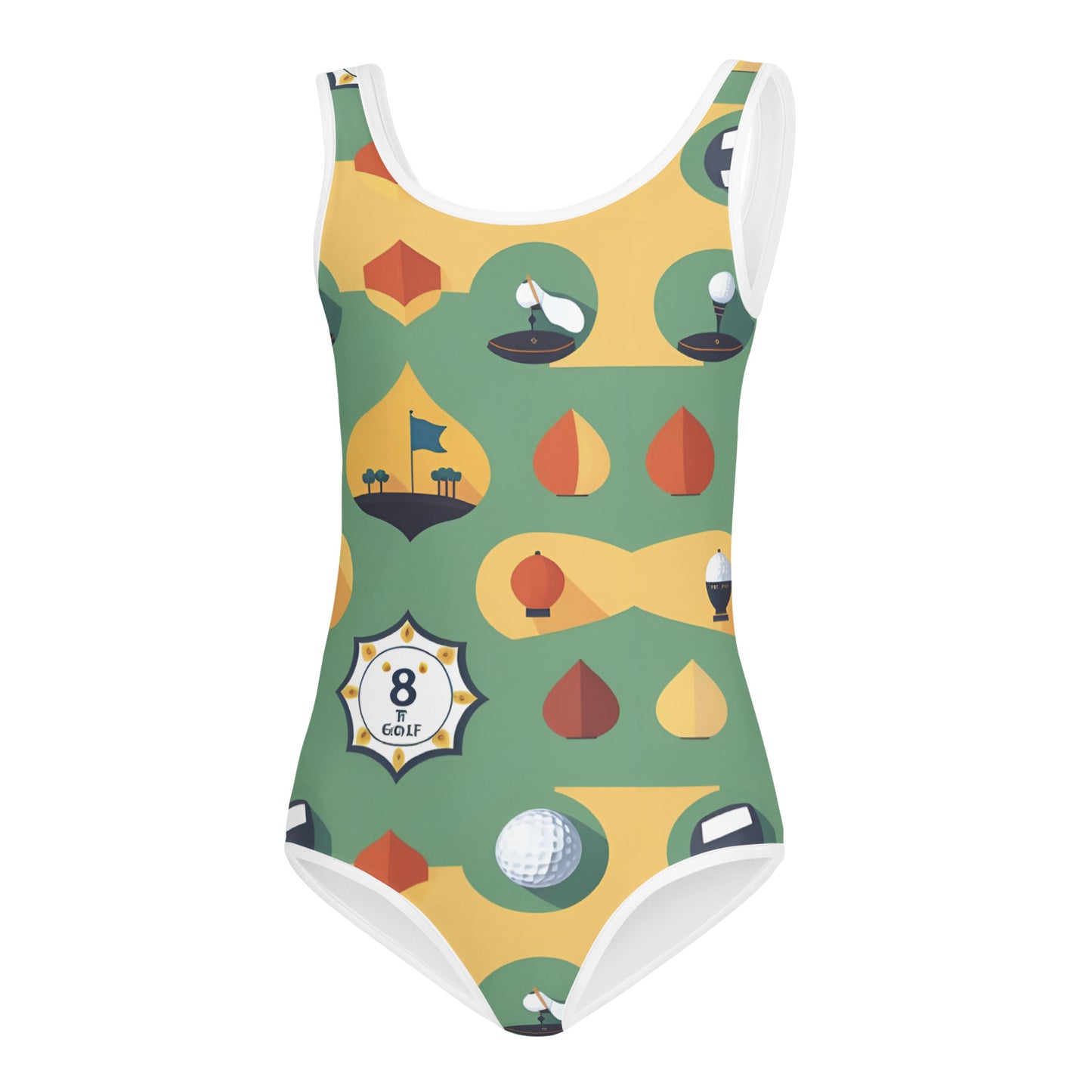 All-Over Print Kids Swimsuit