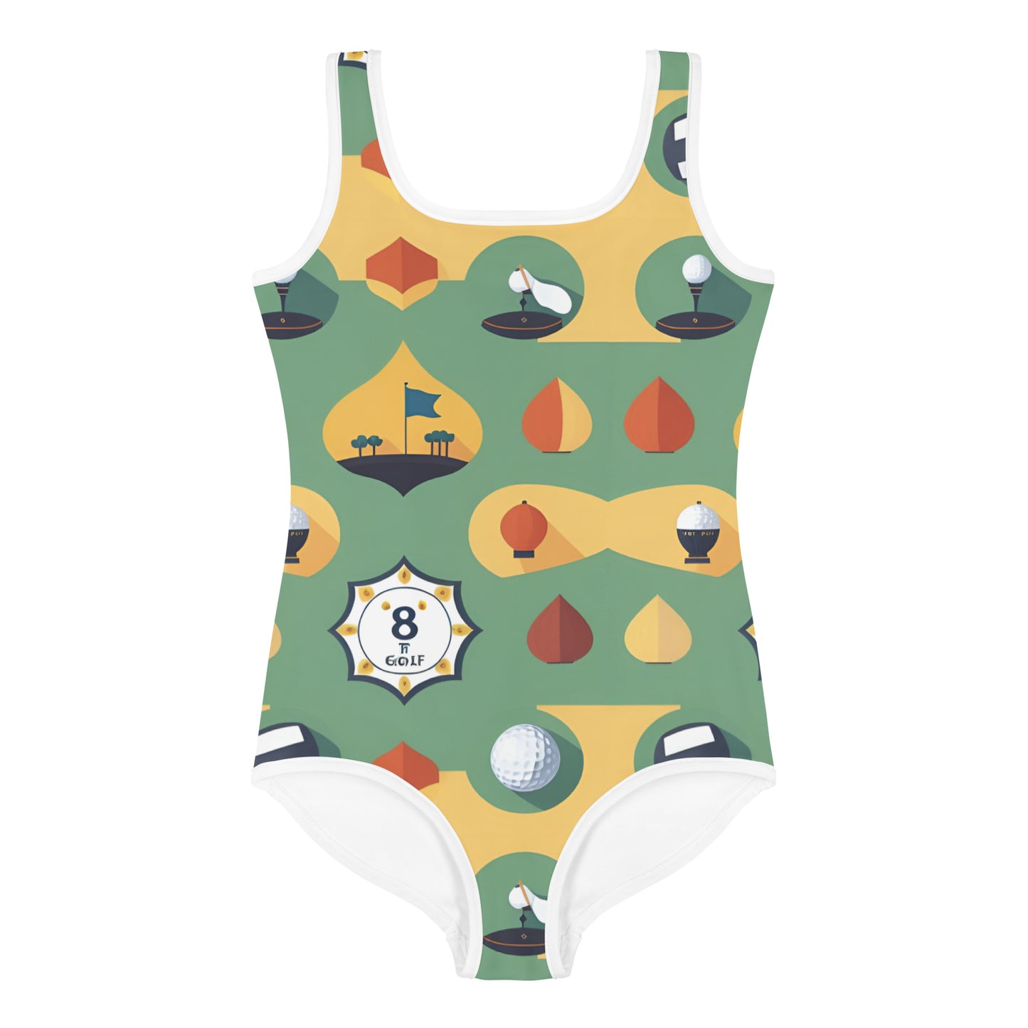 All-Over Print Kids Swimsuit