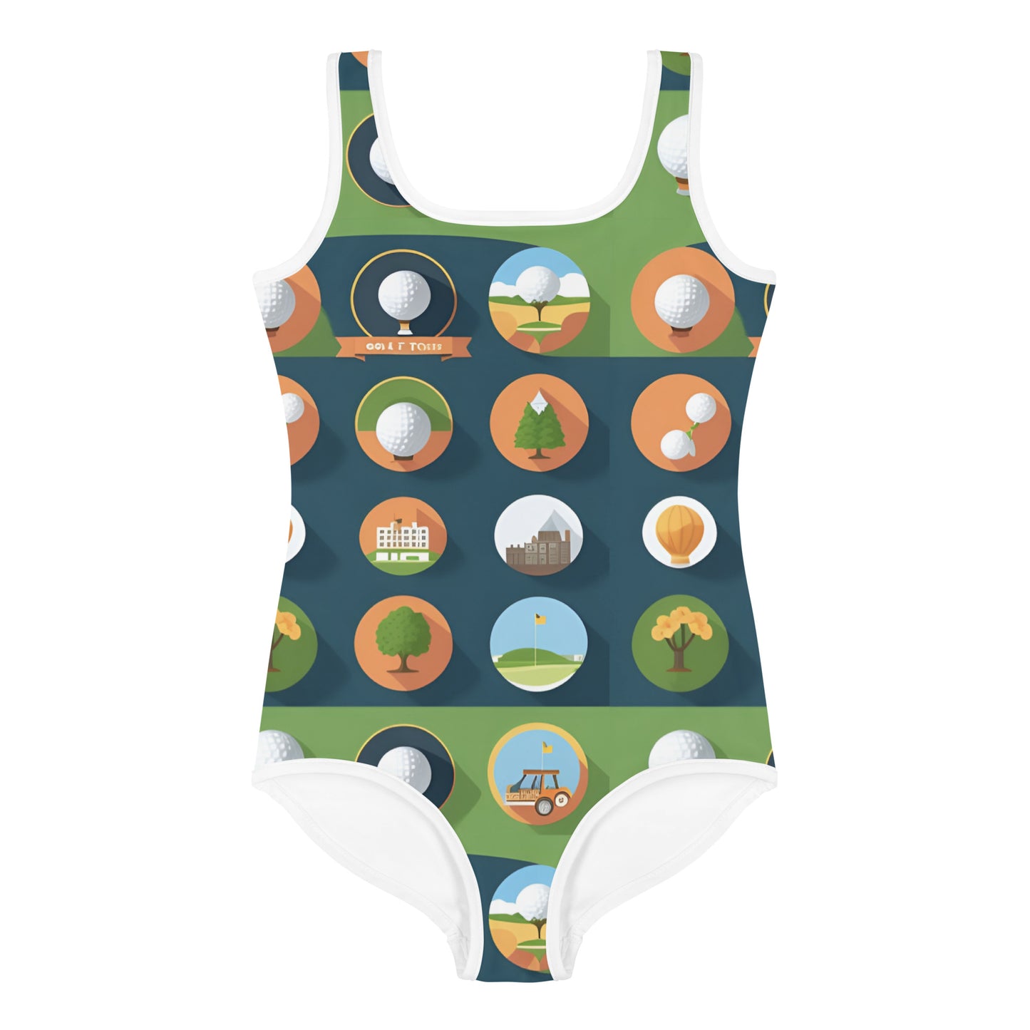 All-Over Print Kids Swimsuit