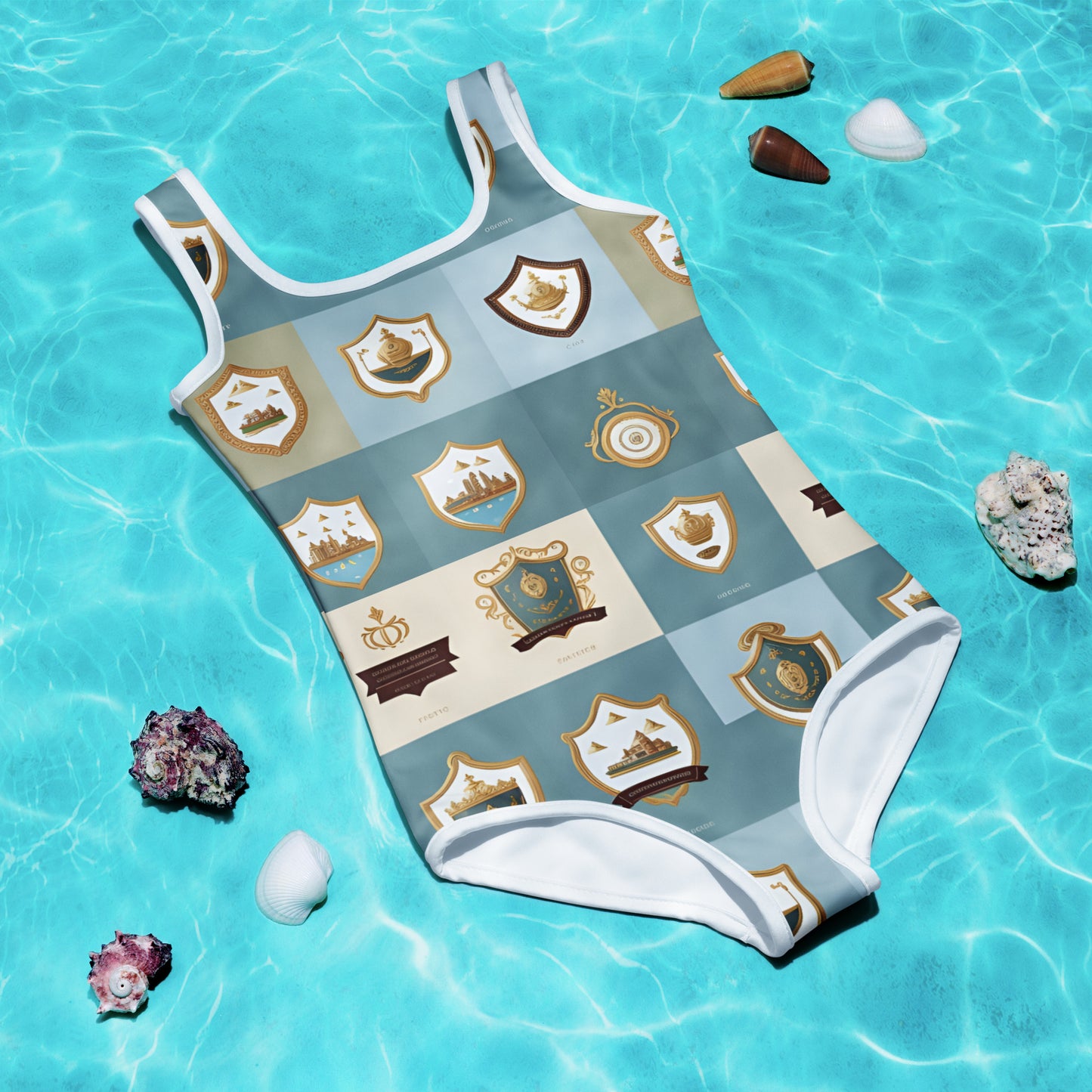 All-Over Print Kids Swimsuit