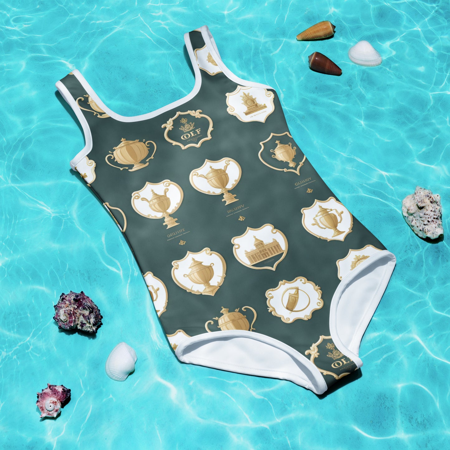 All-Over Print Kids Swimsuit