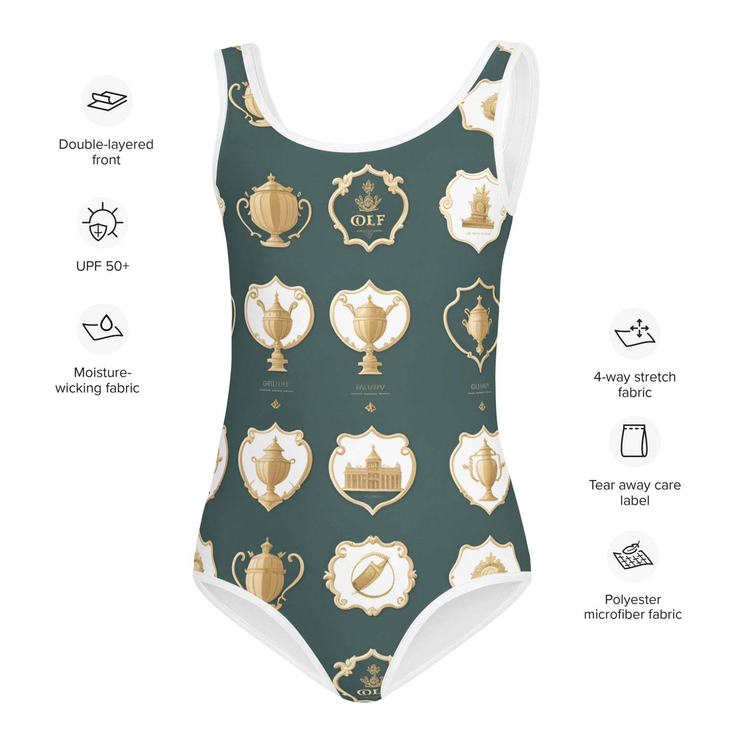 All-Over Print Kids Swimsuit