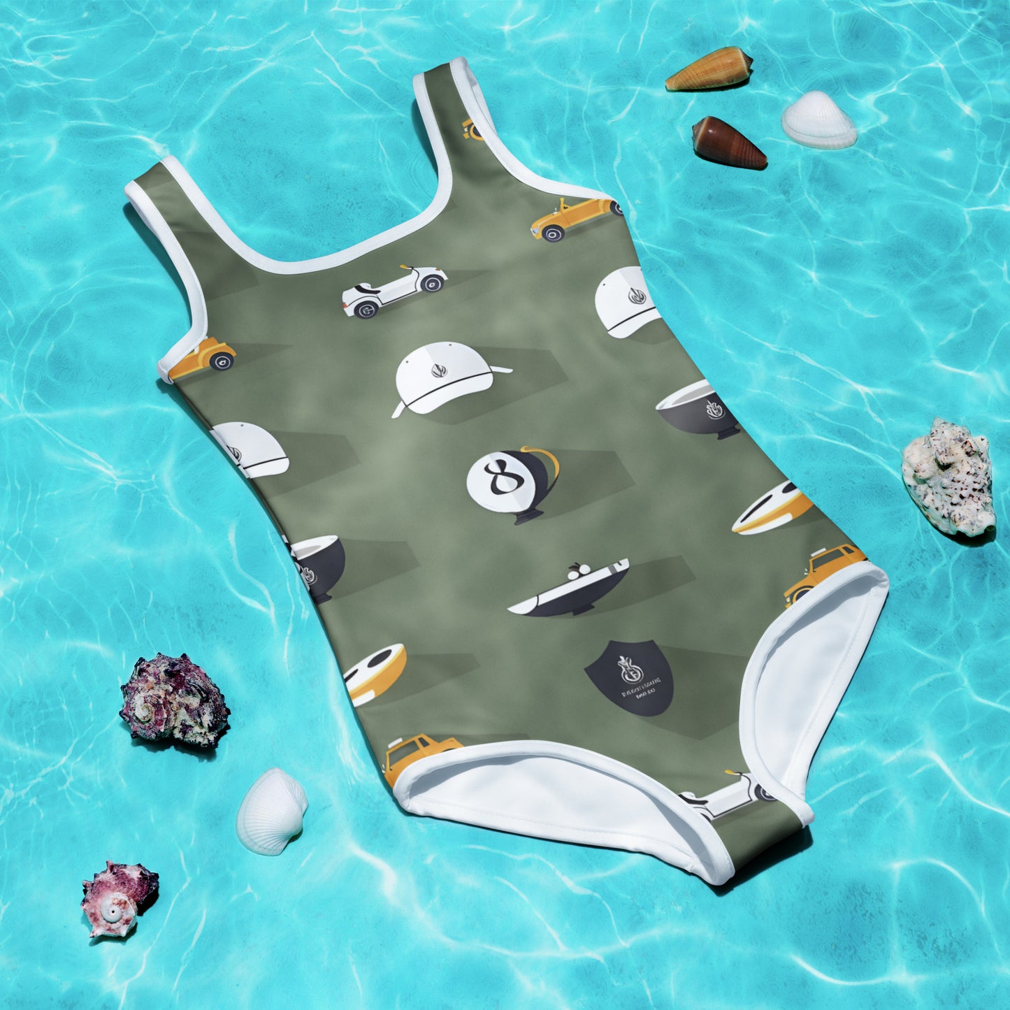 All-Over Print Kids Swimsuit