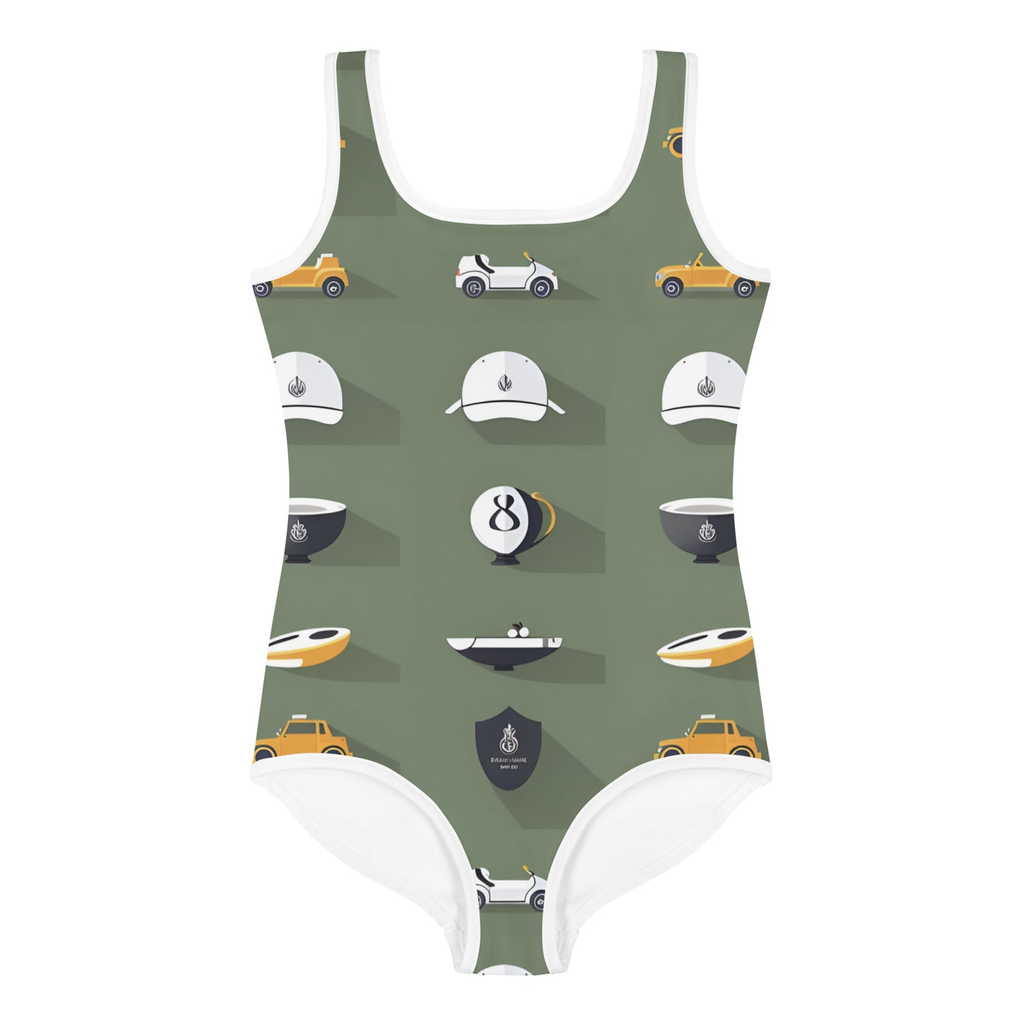 All-Over Print Kids Swimsuit