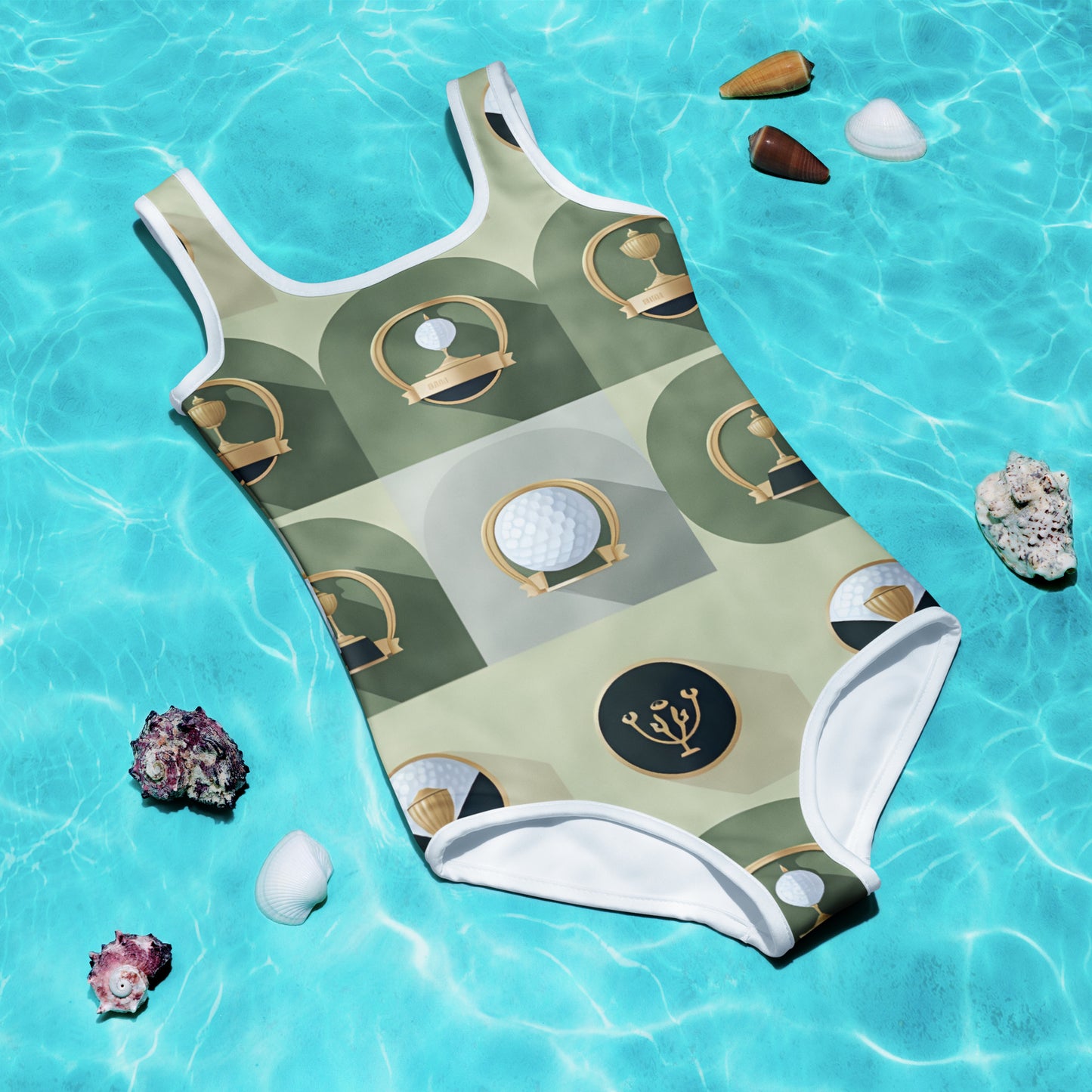 All-Over Print Kids Swimsuit