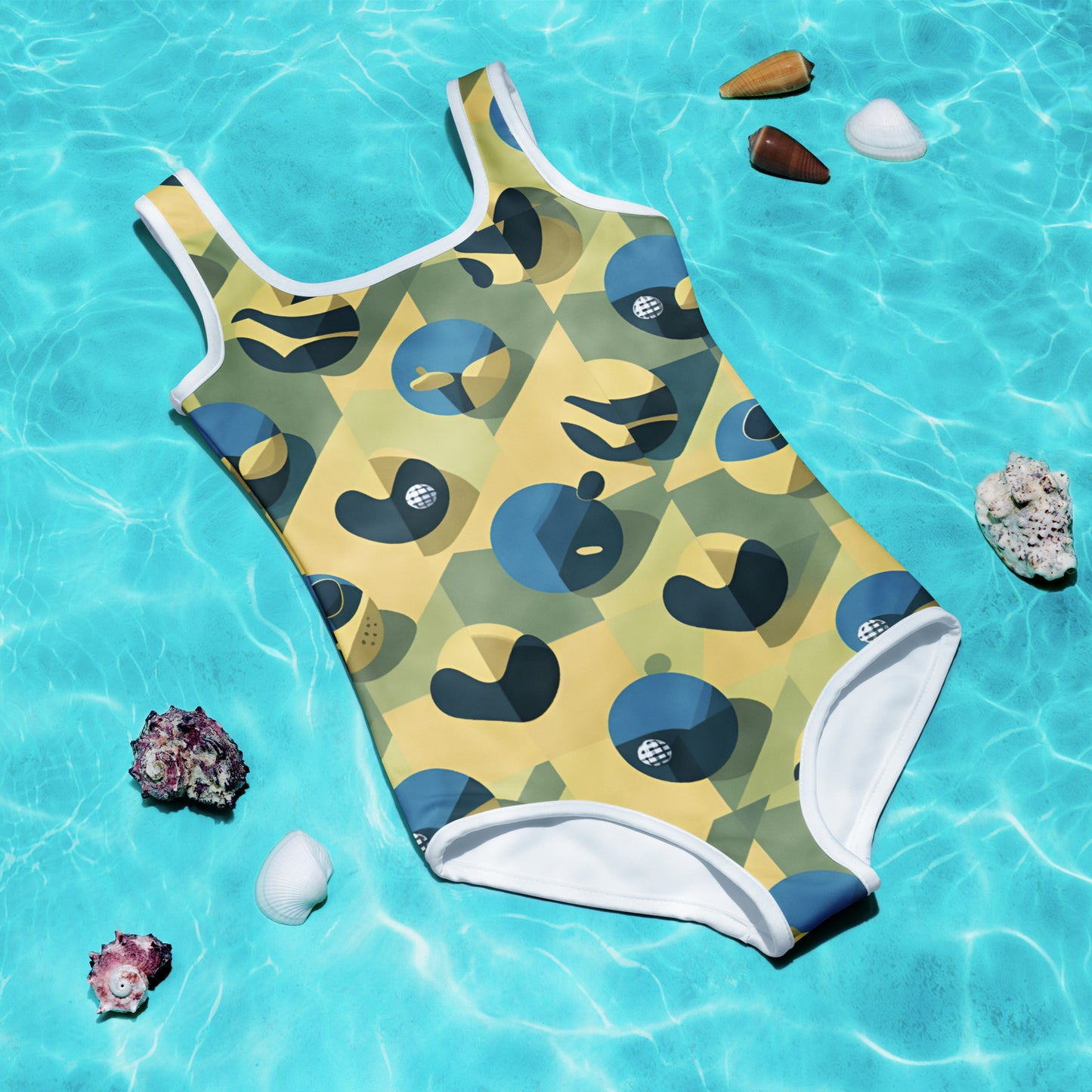 All-Over Print Kids Swimsuit