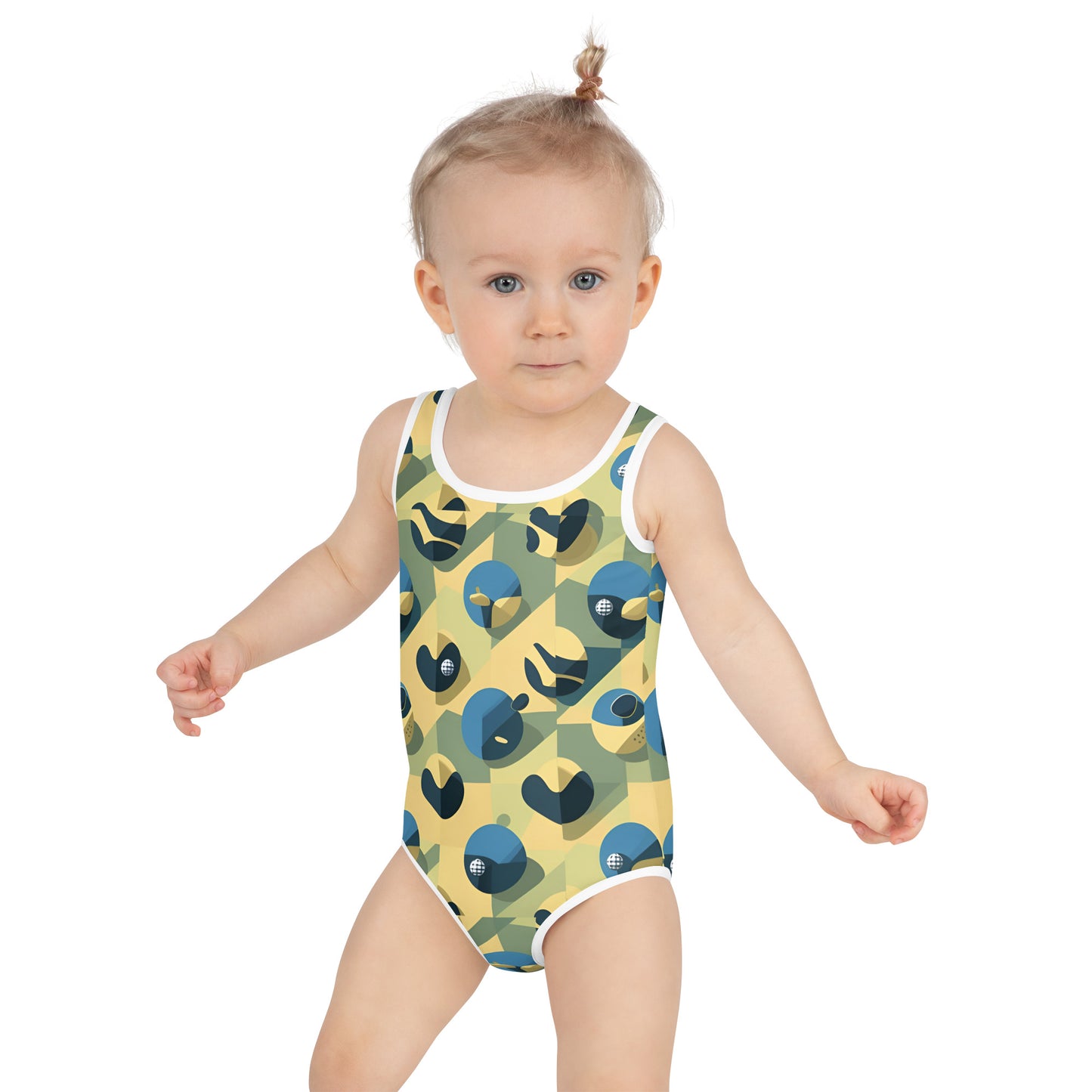 All-Over Print Kids Swimsuit