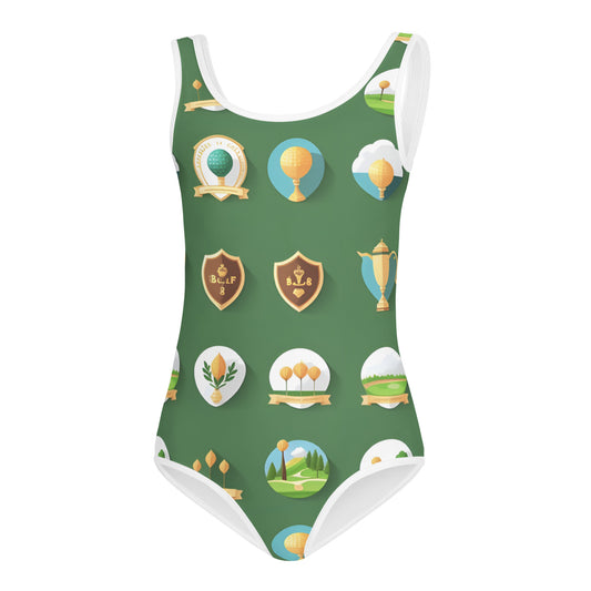 All-Over Print Kids Swimsuit