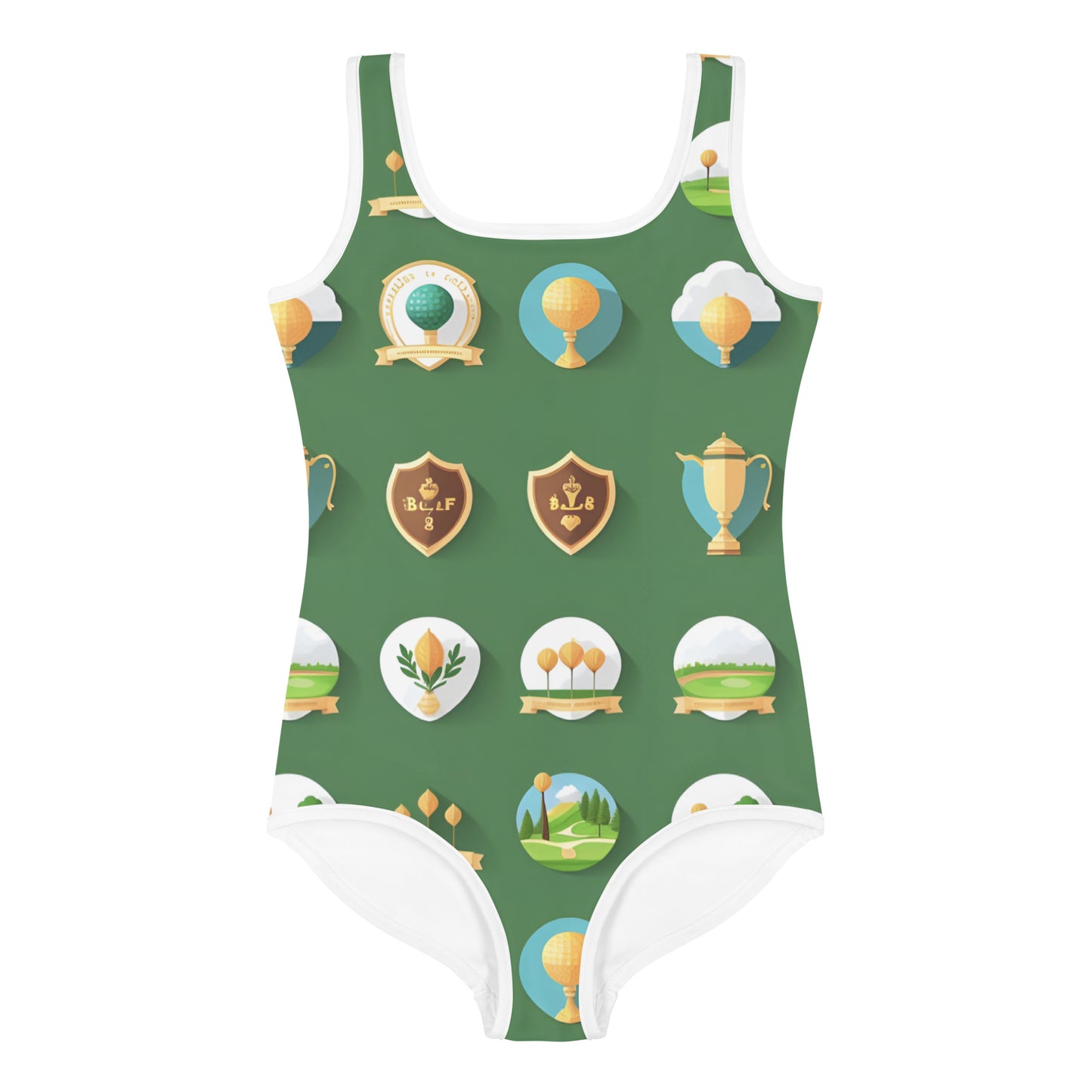 All-Over Print Kids Swimsuit