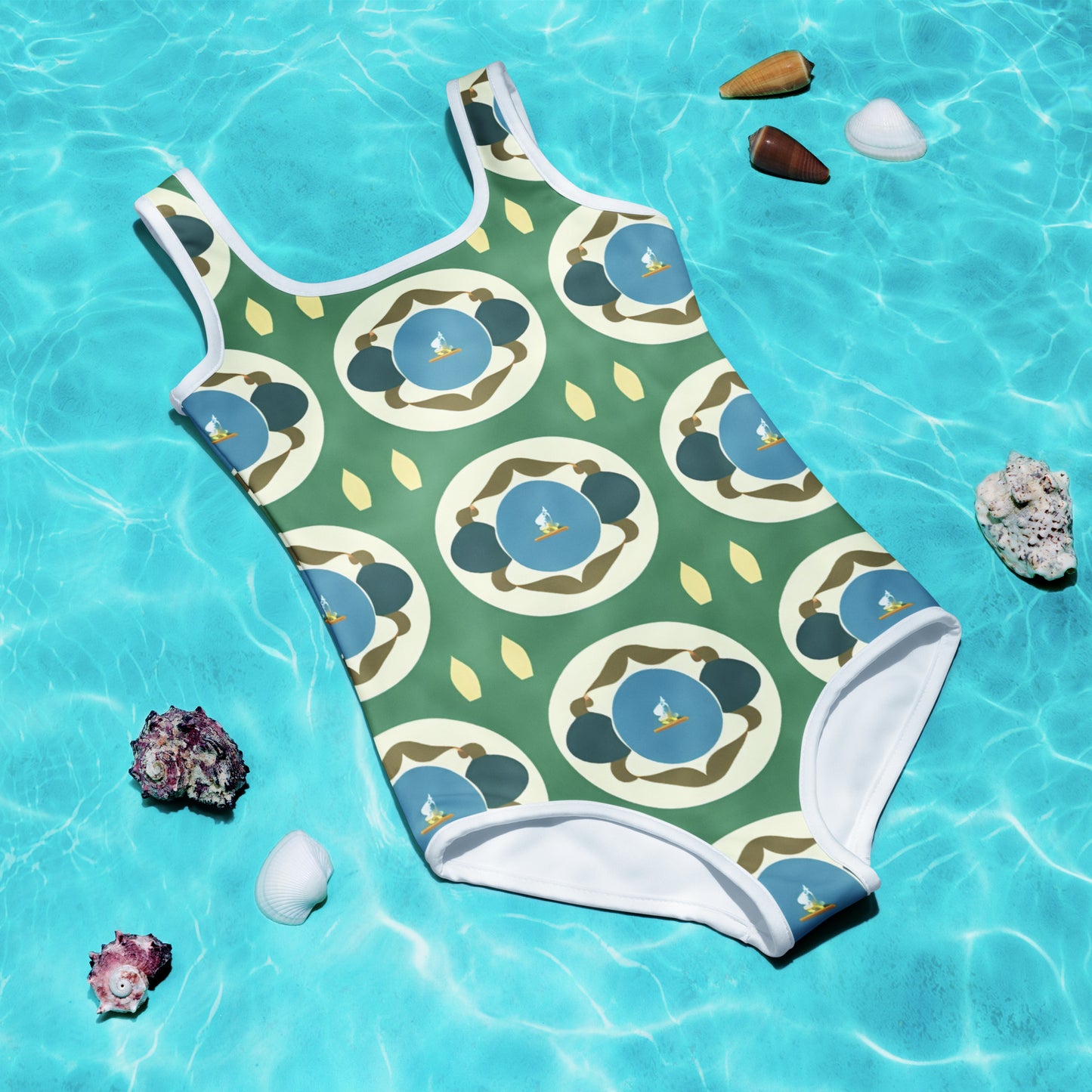 All-Over Print Kids Swimsuit