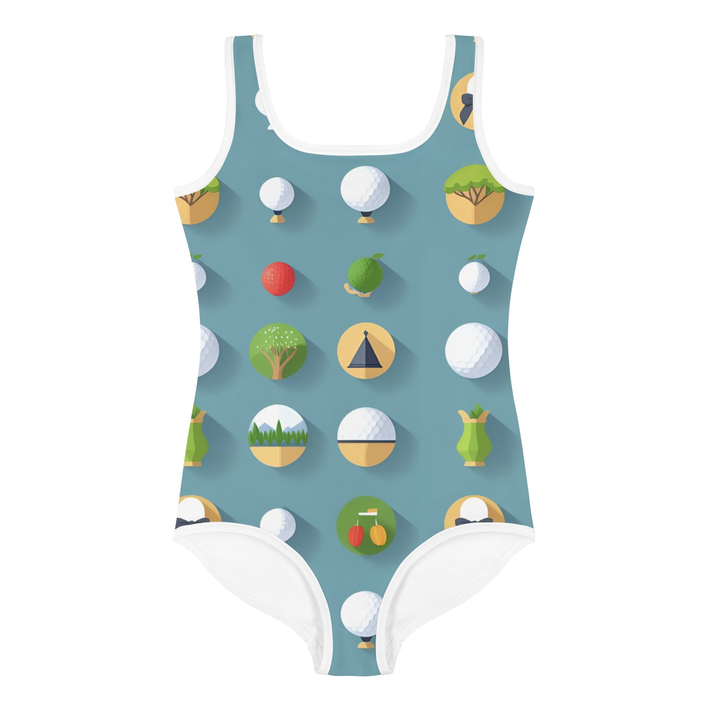 All-Over Print Kids Swimsuit