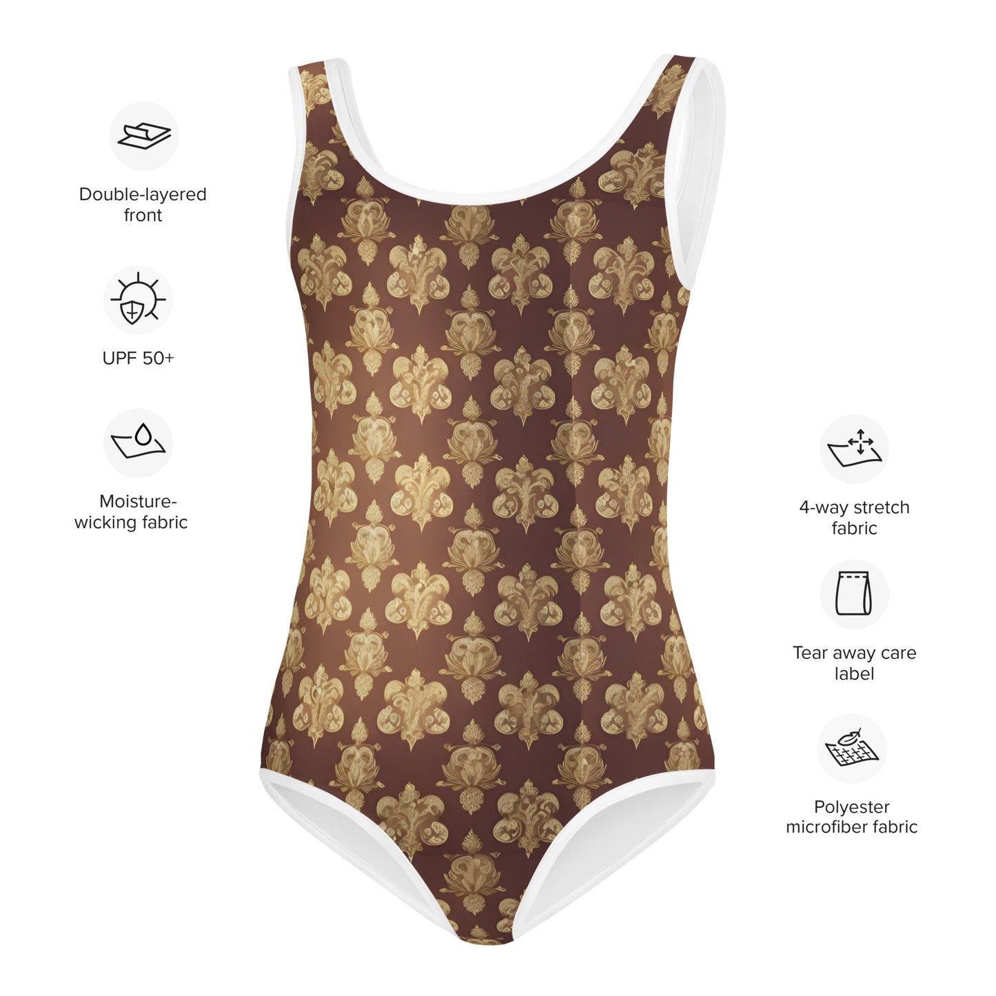 All-Over Print Kids Swimsuit