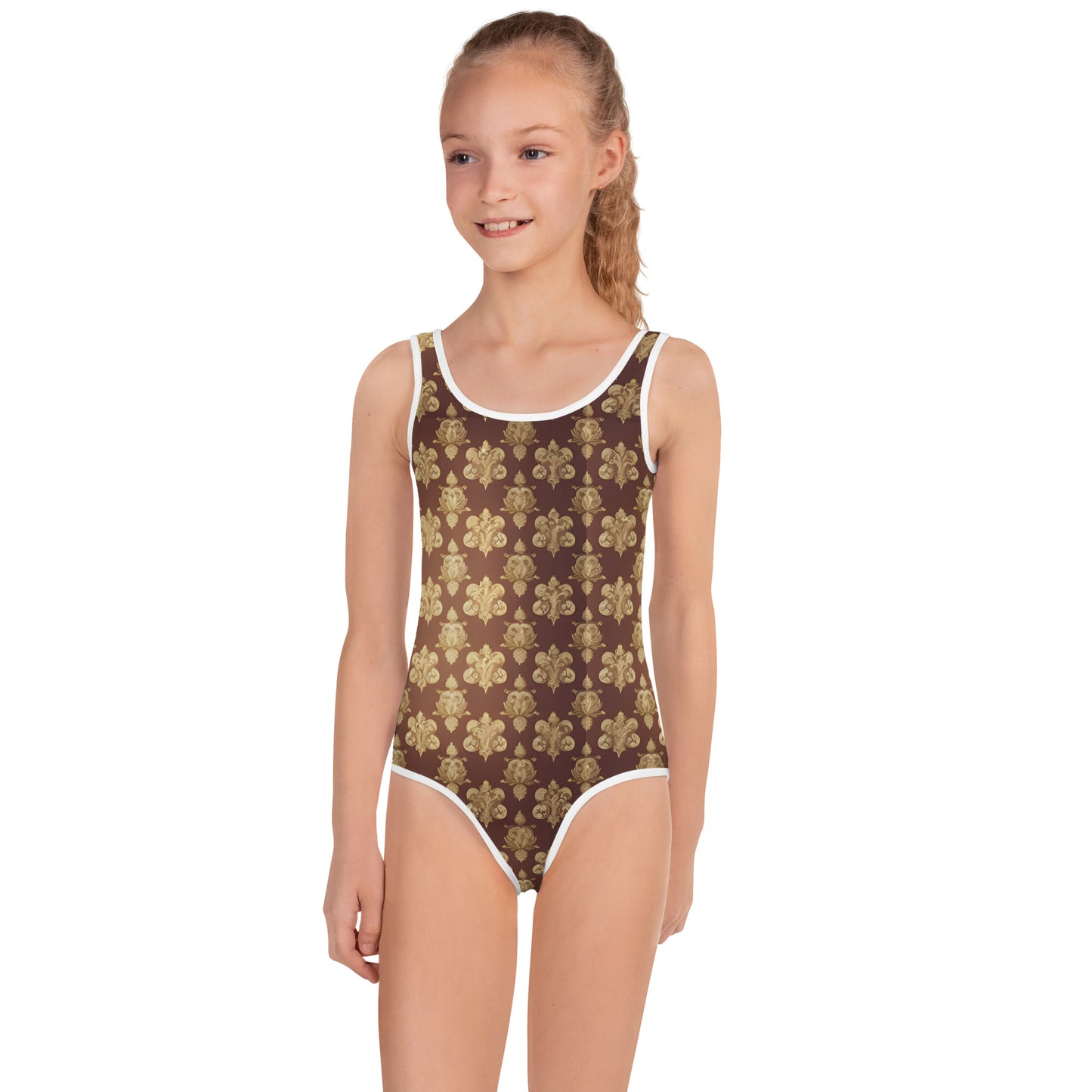 All-Over Print Kids Swimsuit