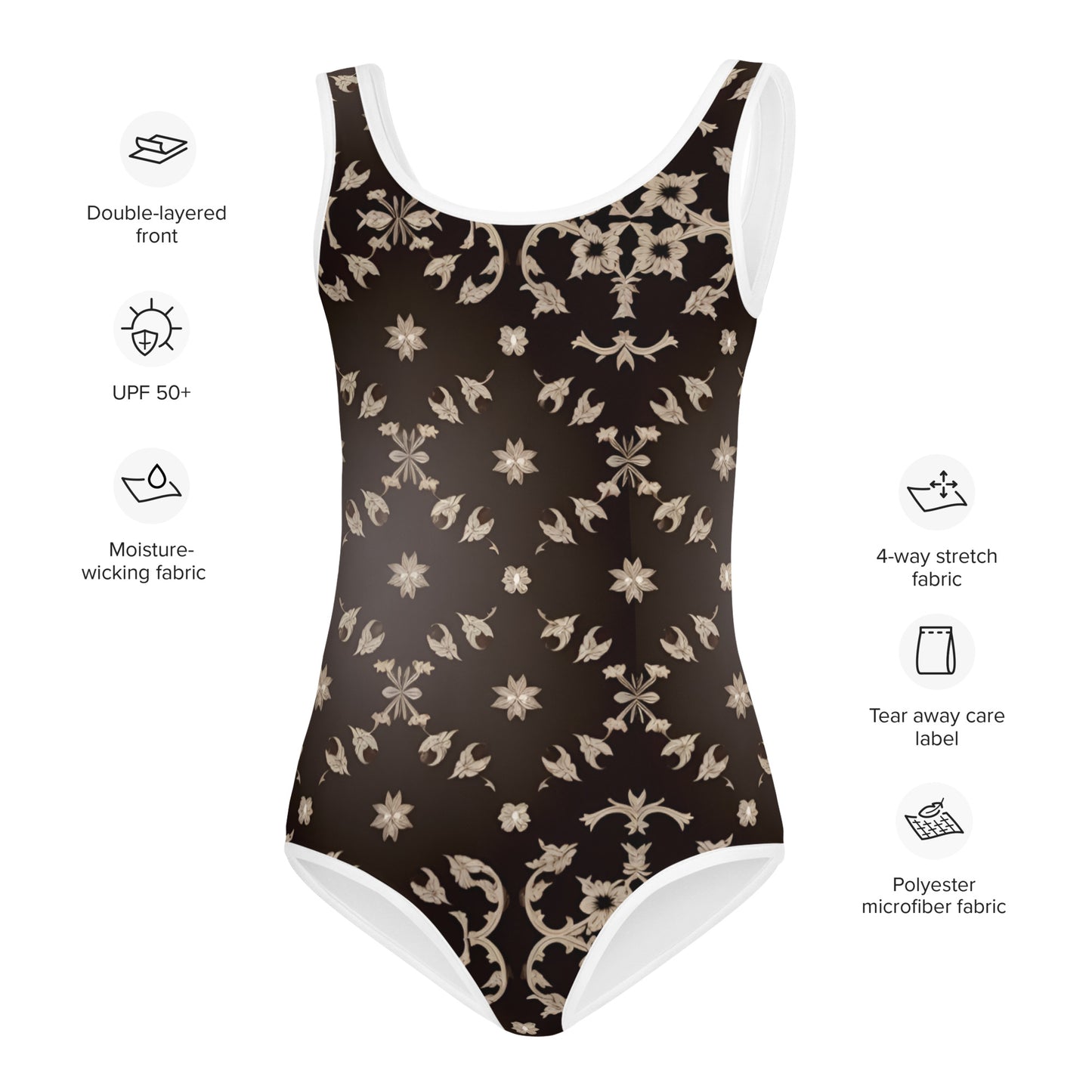 All-Over Print Kids Swimsuit