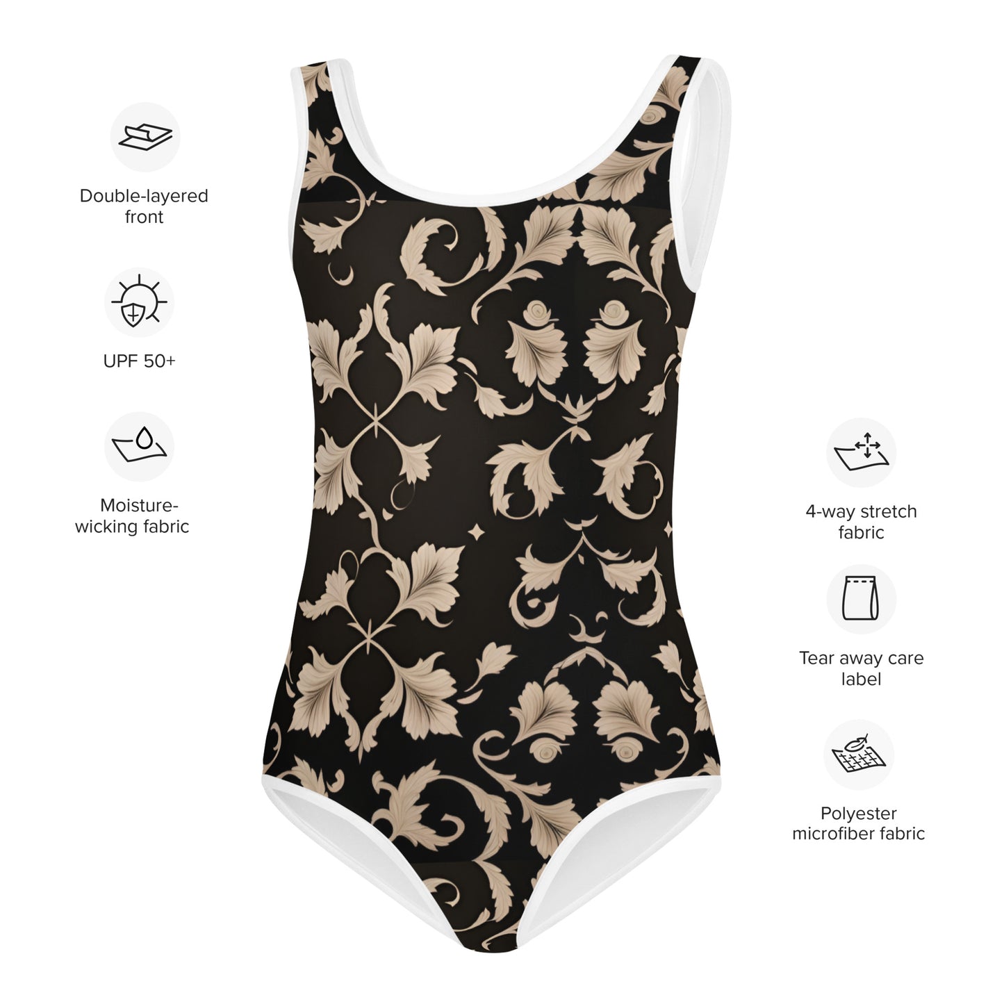 All-Over Print Kids Swimsuit