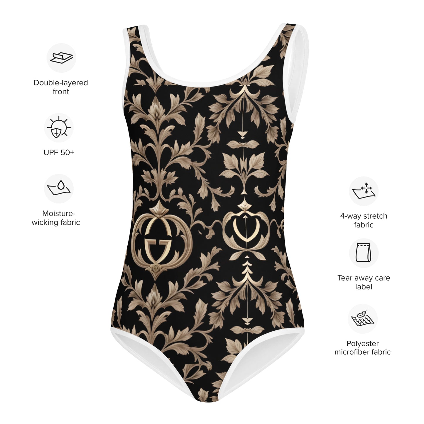 All-Over Print Kids Swimsuit