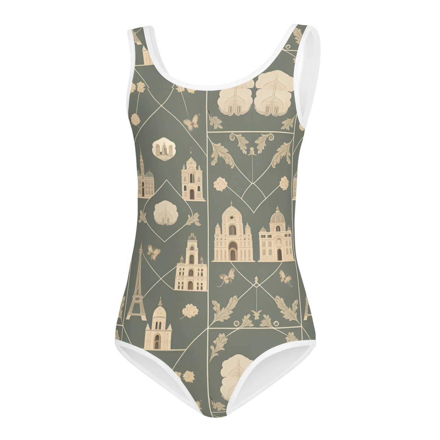 All-Over Print Kids Swimsuit