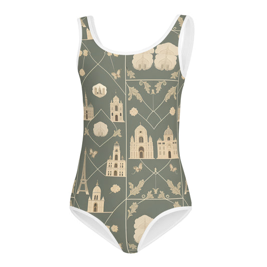 All-Over Print Kids Swimsuit