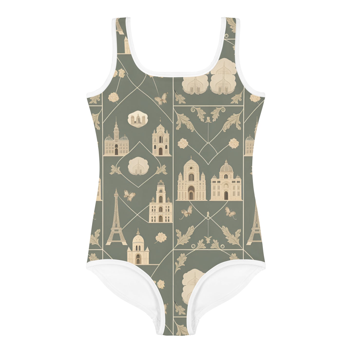 All-Over Print Kids Swimsuit