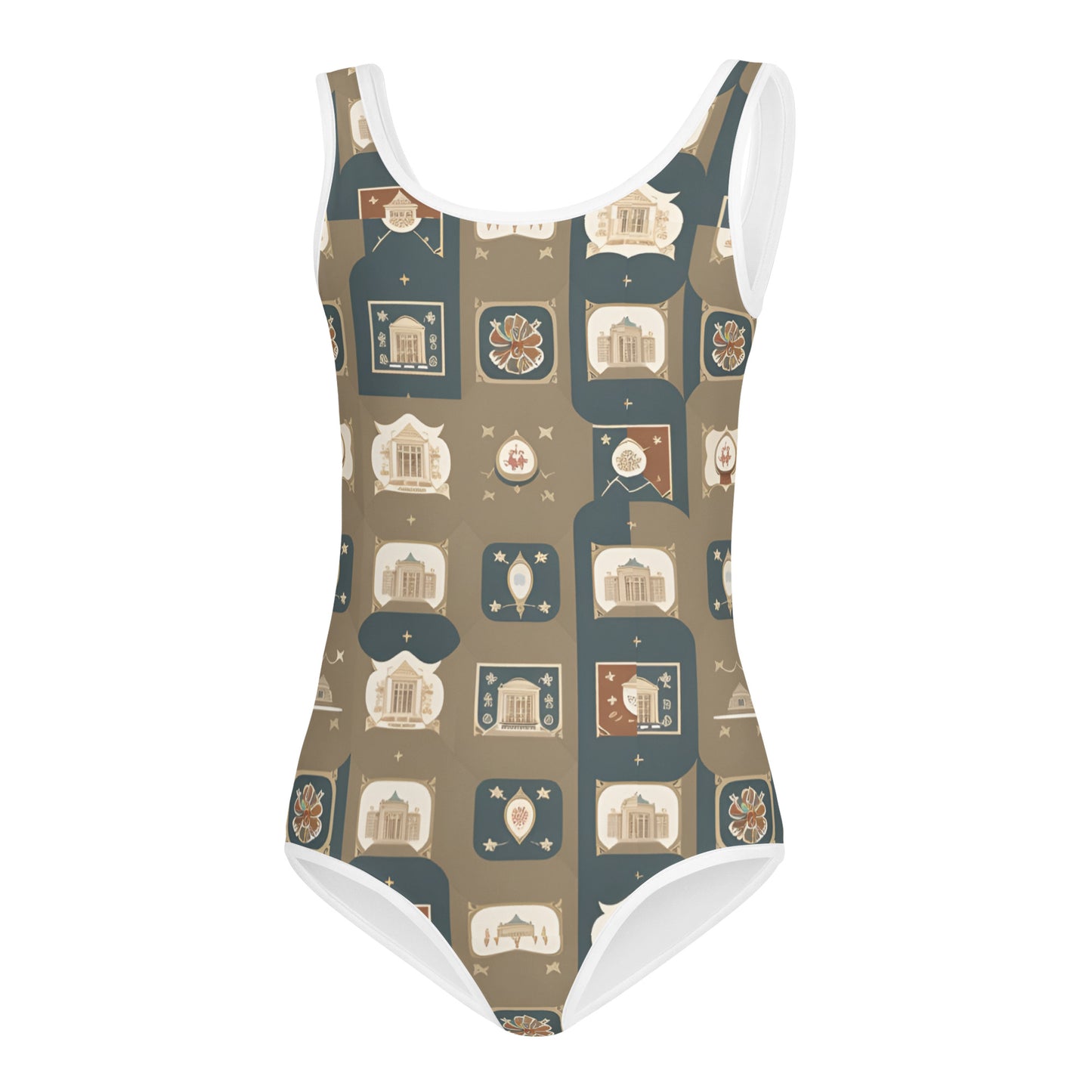 All-Over Print Kids Swimsuit