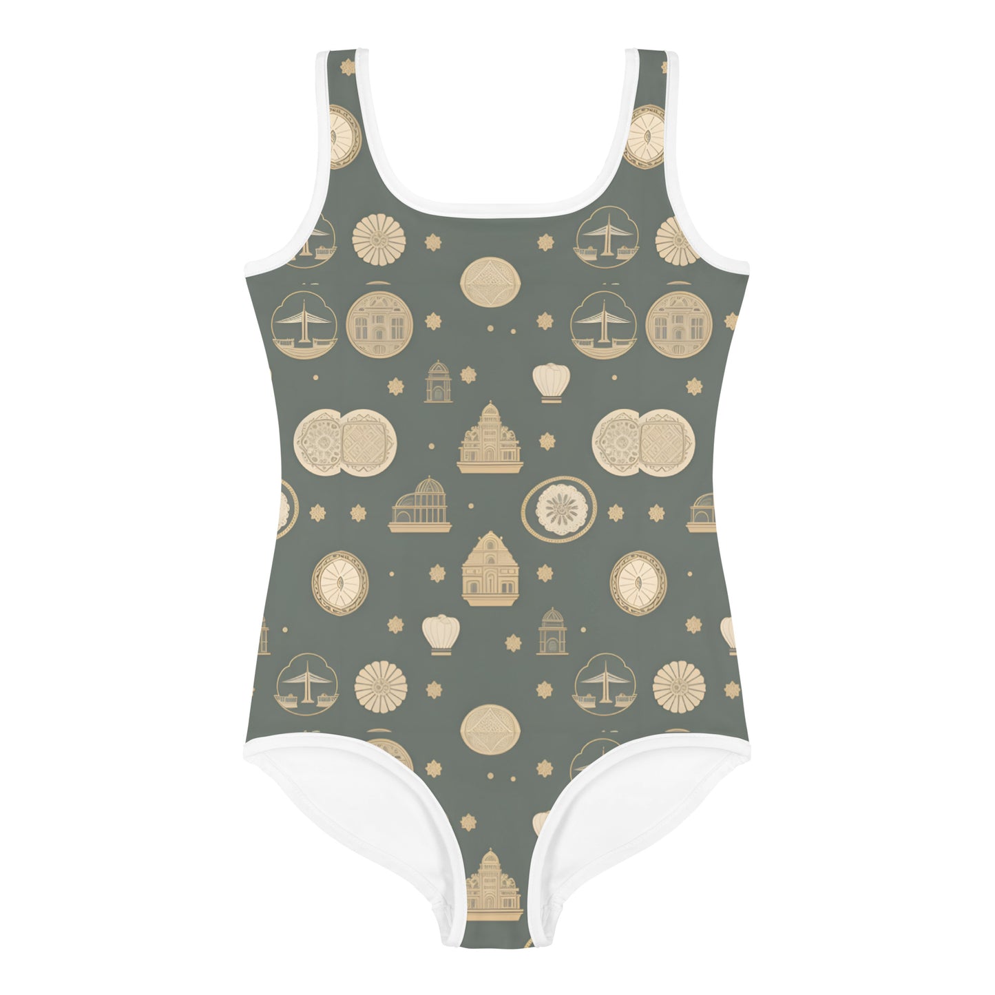 All-Over Print Kids Swimsuit