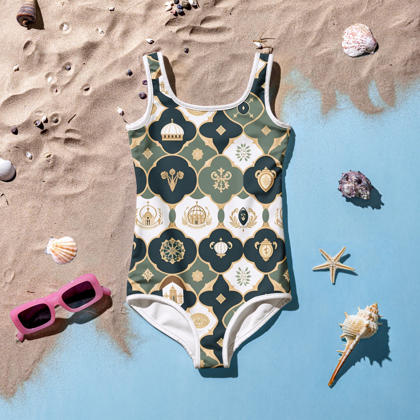 All-Over Print Kids Swimsuit