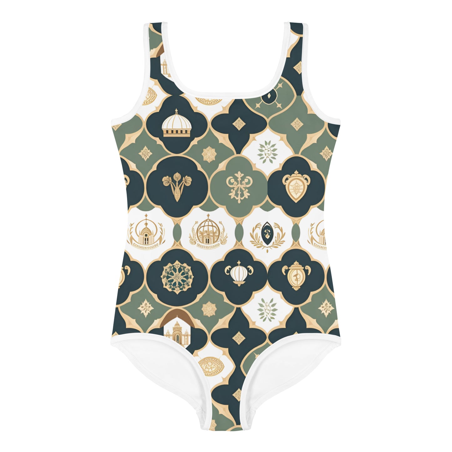 All-Over Print Kids Swimsuit